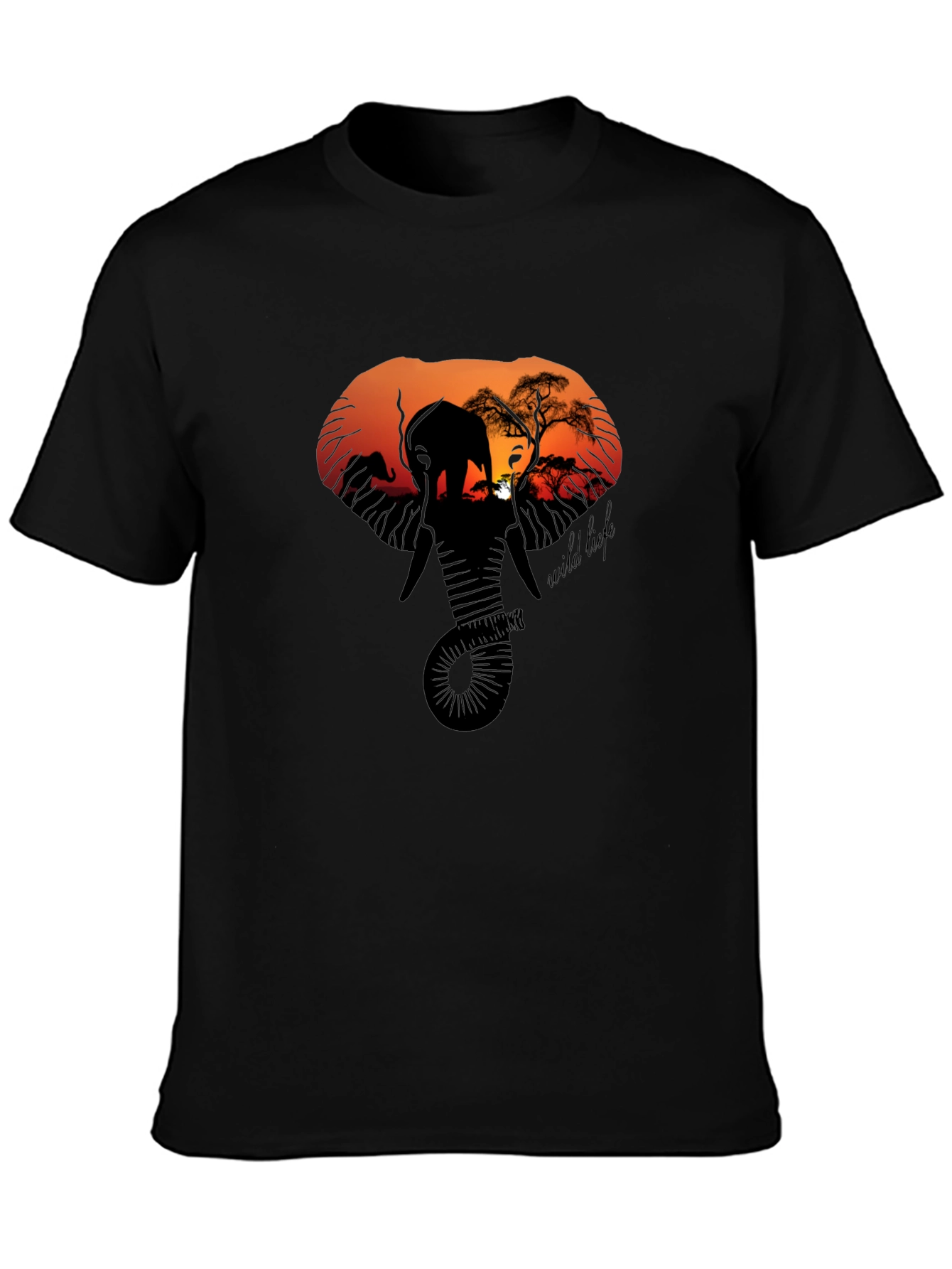 Wildlife Silhouette Graphic Tee
