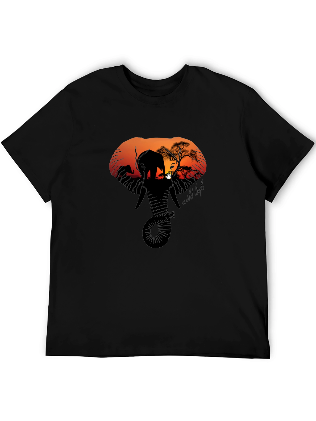 Wildlife Silhouette Graphic Tee