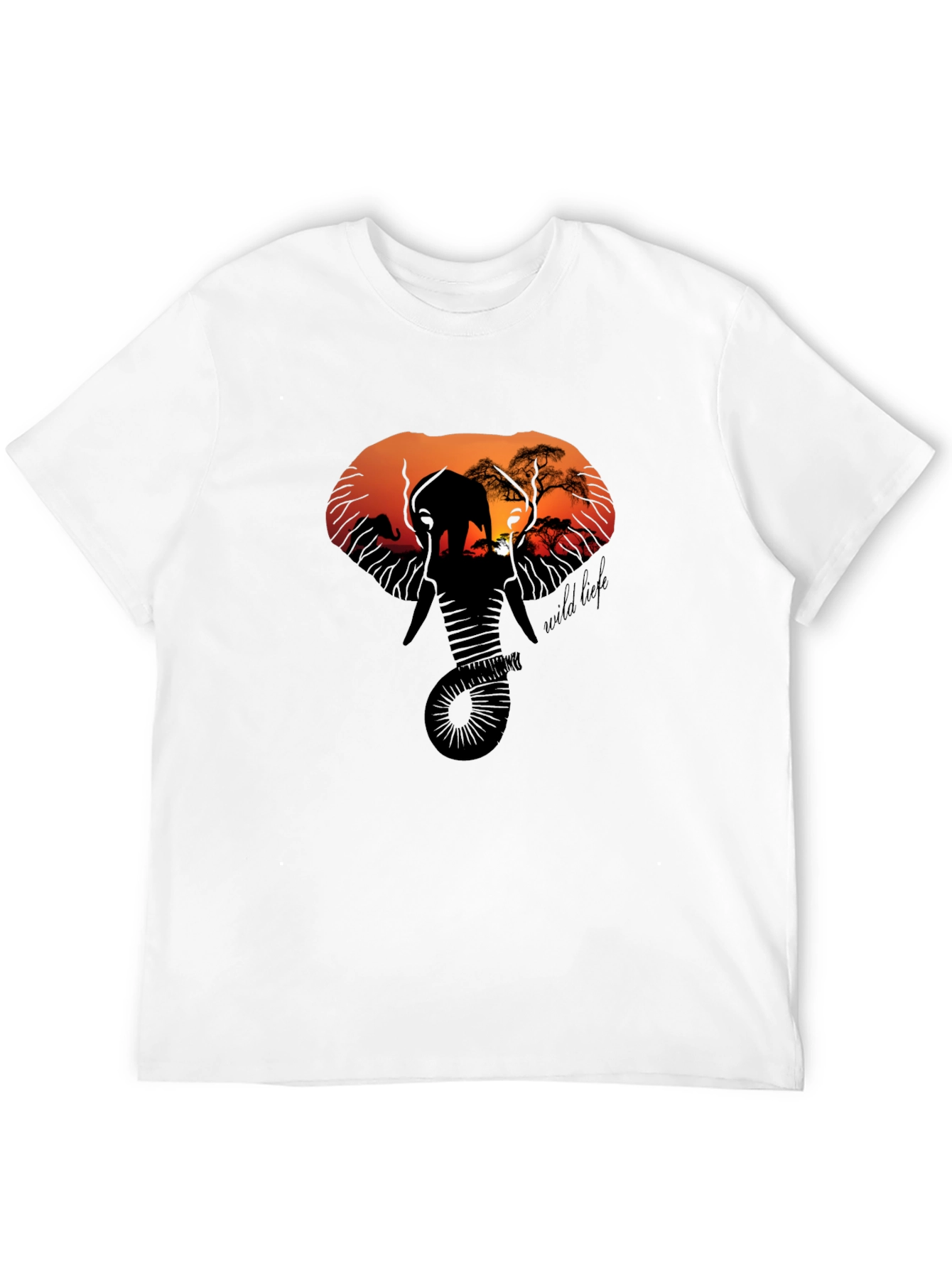 Wildlife Silhouette Graphic Tee