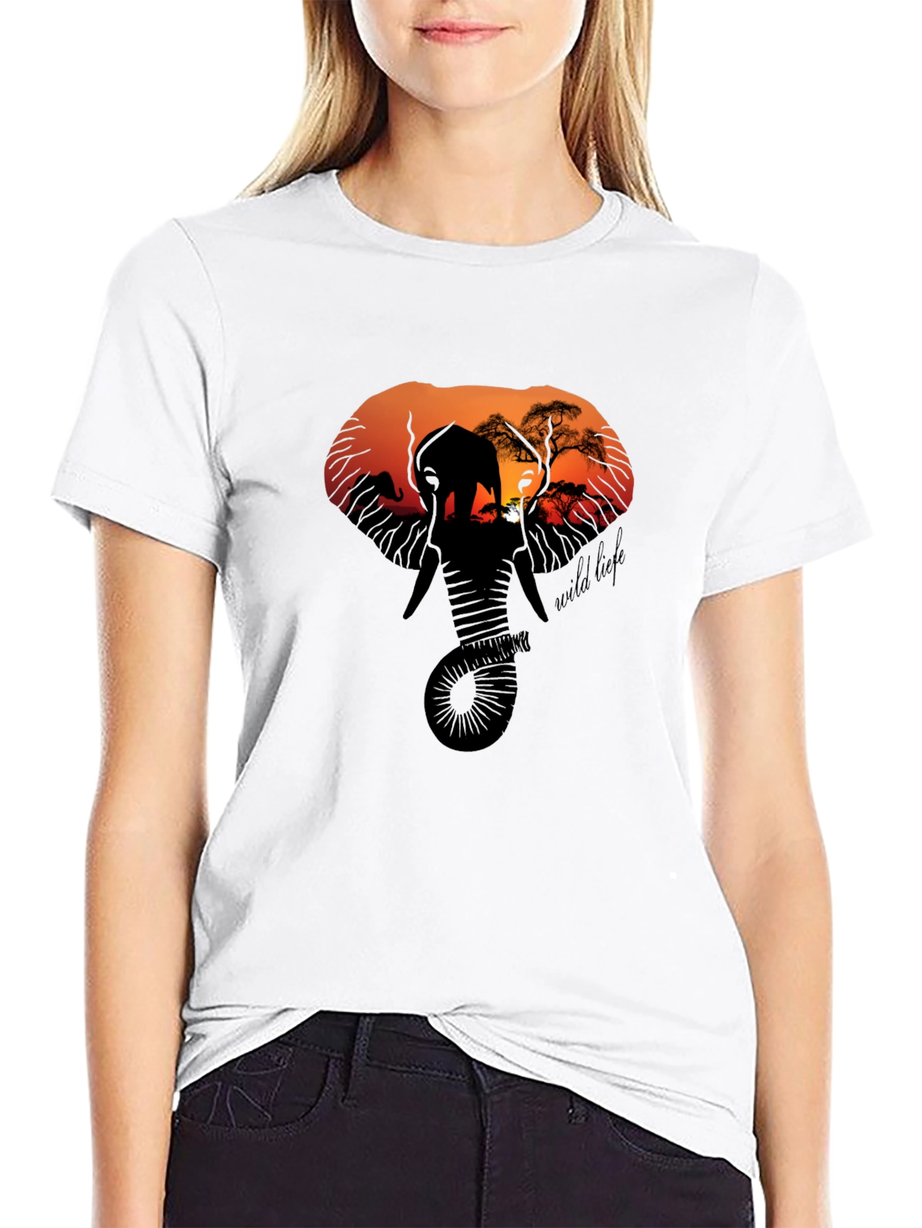 Wildlife Silhouette Graphic Tee