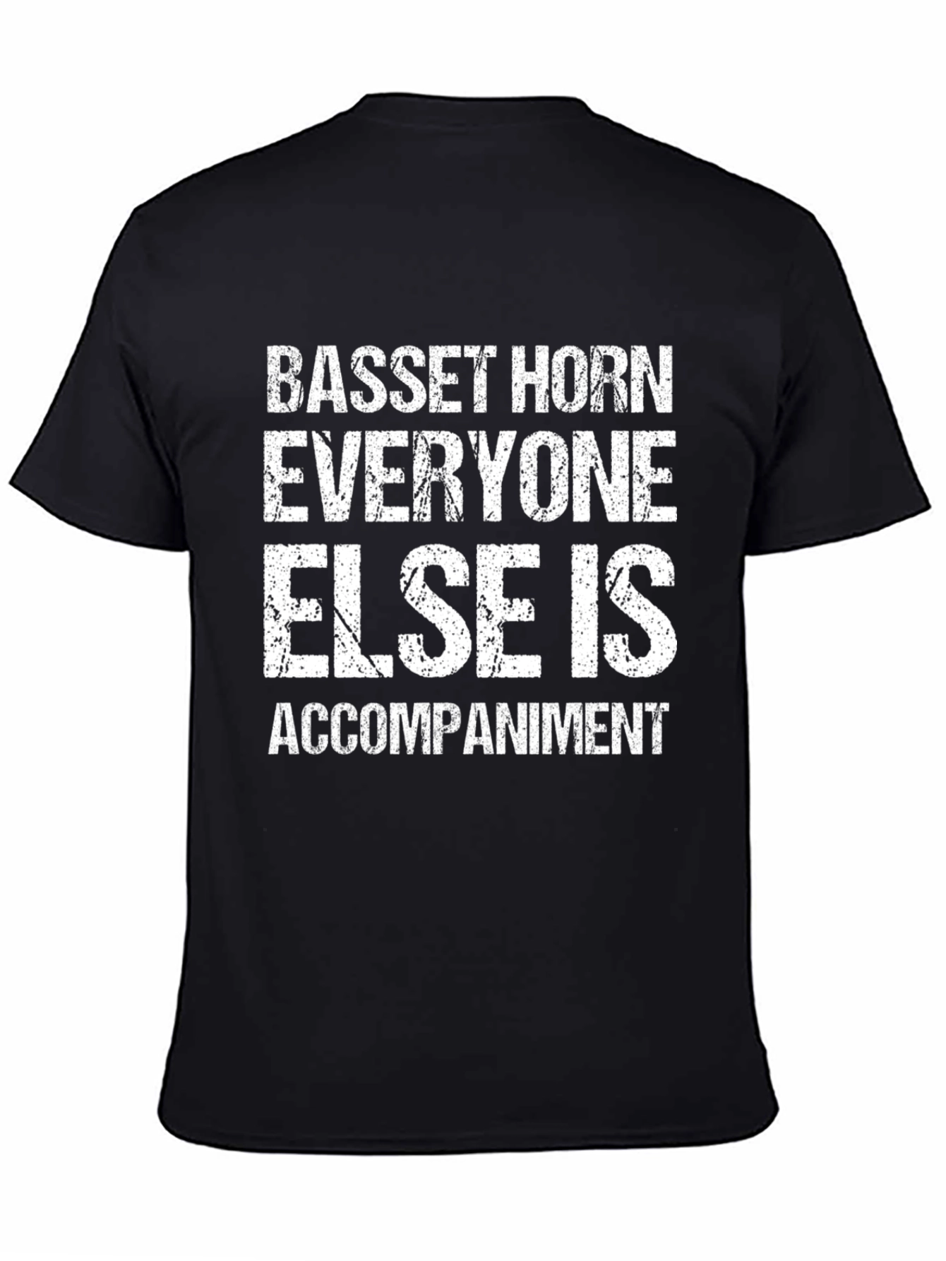 Basset Horn Player T-Shirt - Musician Gift