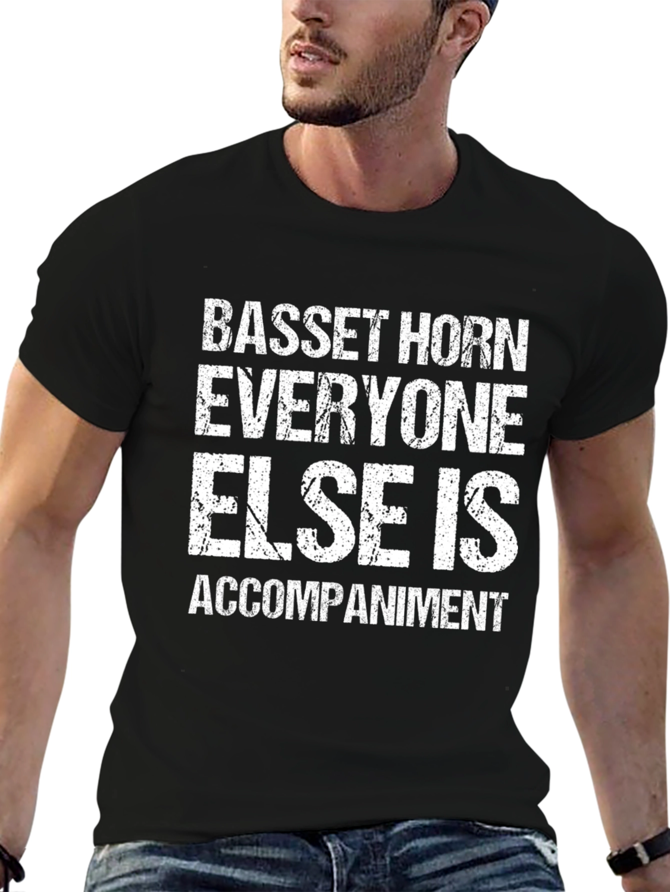 Basset Horn Player T-Shirt - Musician Gift