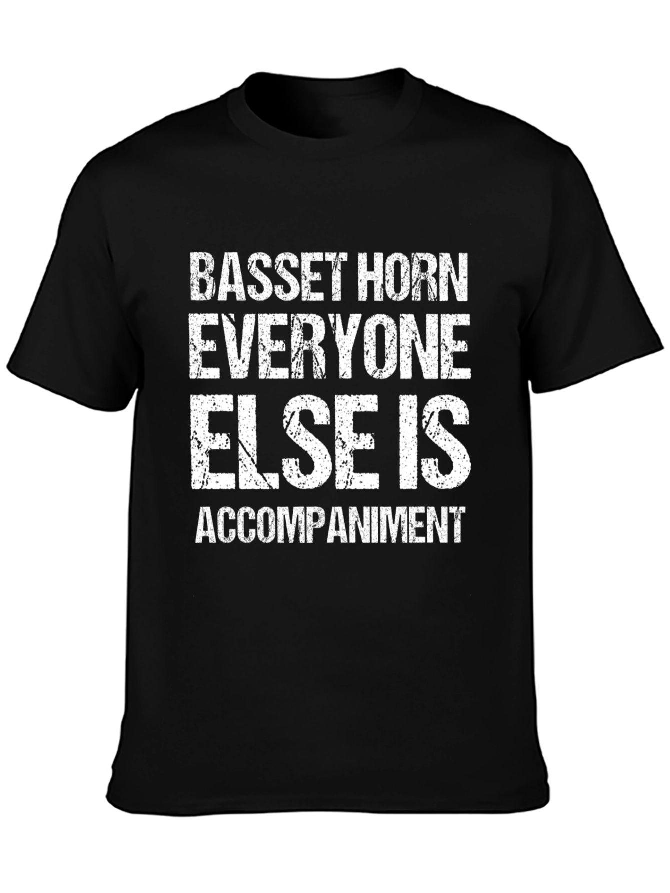 Basset Horn Player T-Shirt - Musician Gift