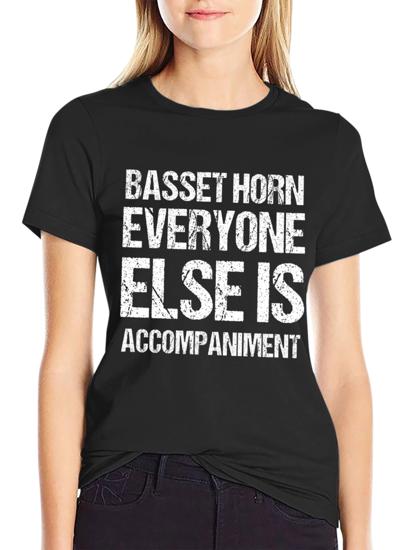 Basset Horn Player T-Shirt - Musician Gift