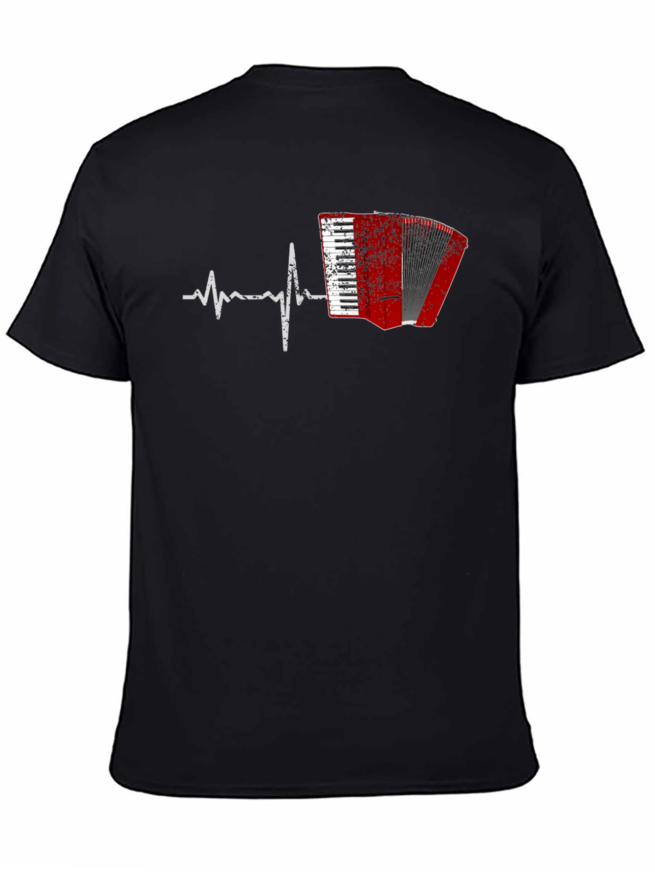 Accordion Heartbeat T-Shirt - Musician Tee