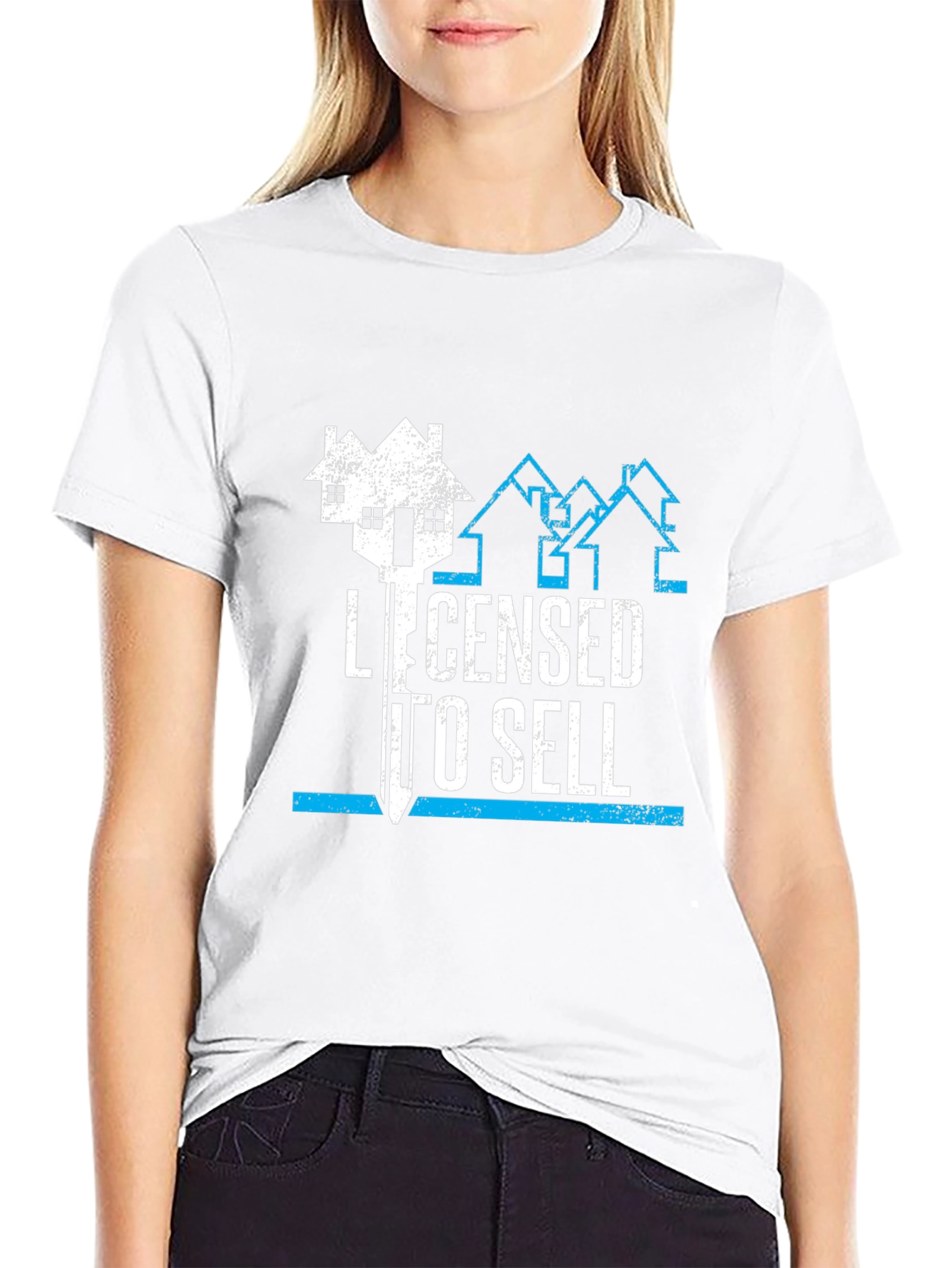 Licensed To Sell T-Shirt - Real Estate Agent Tee
