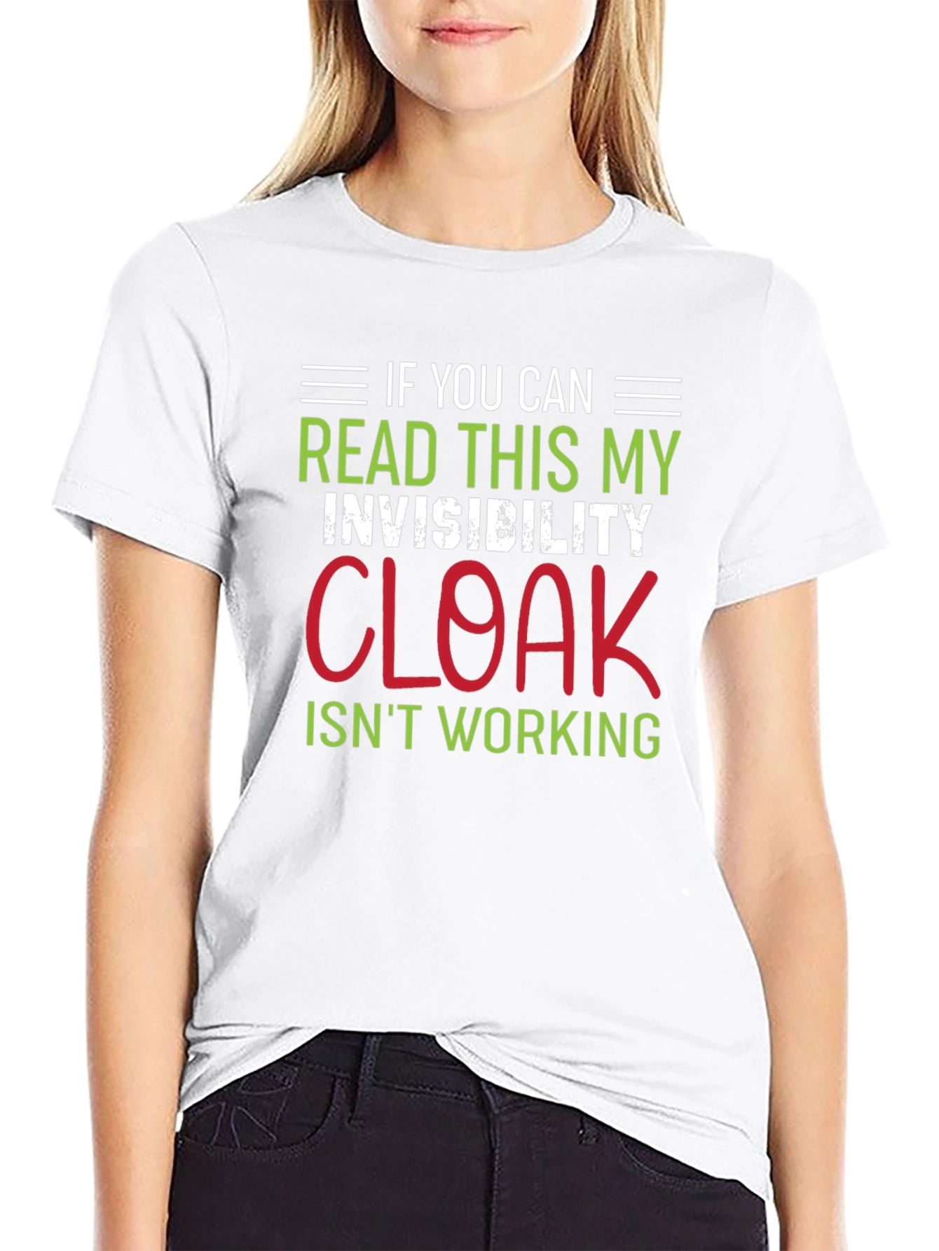 Invisibility Cloak Humor T-Shirt