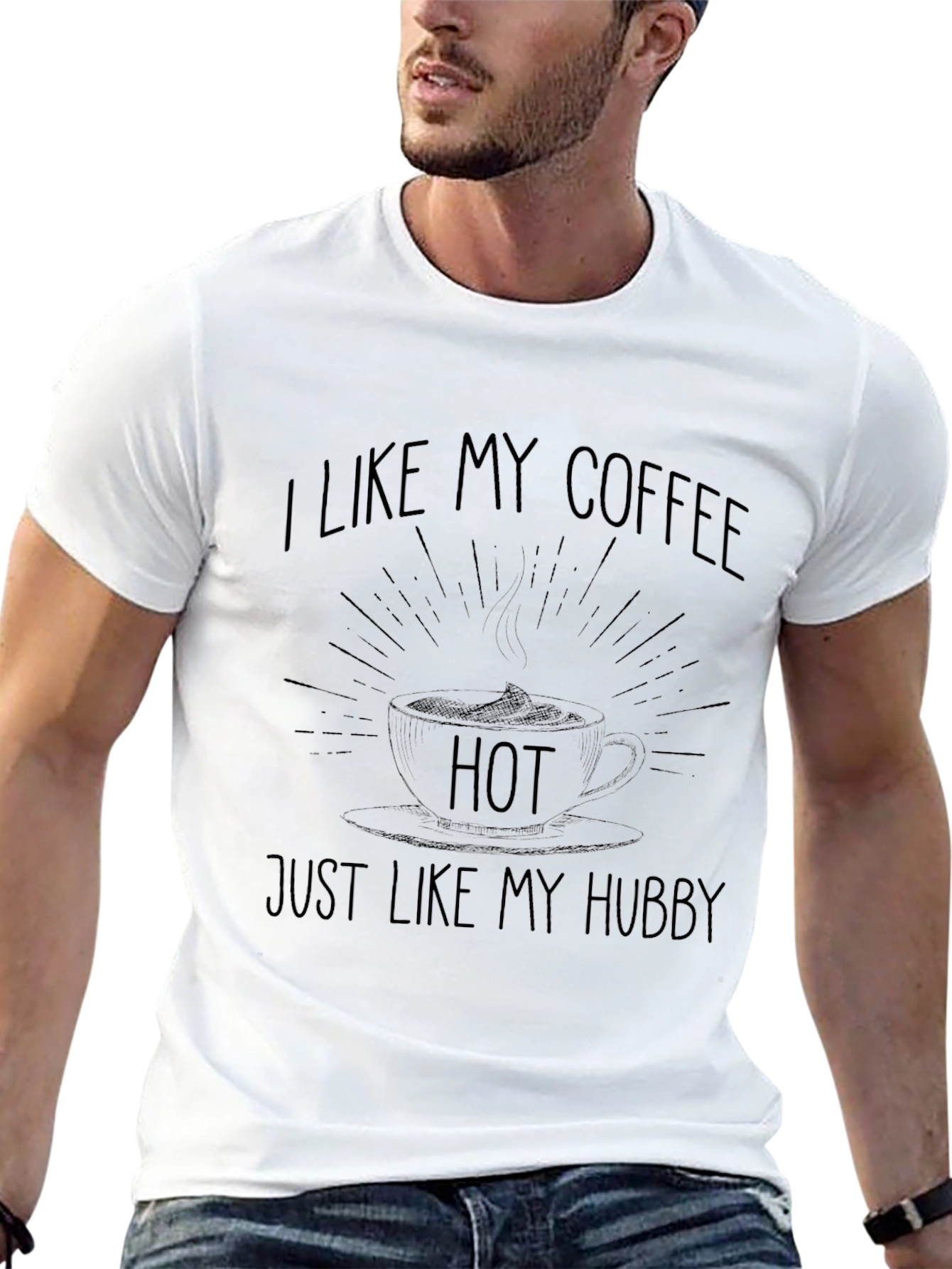 I Like My Coffee Hot T-Shirt