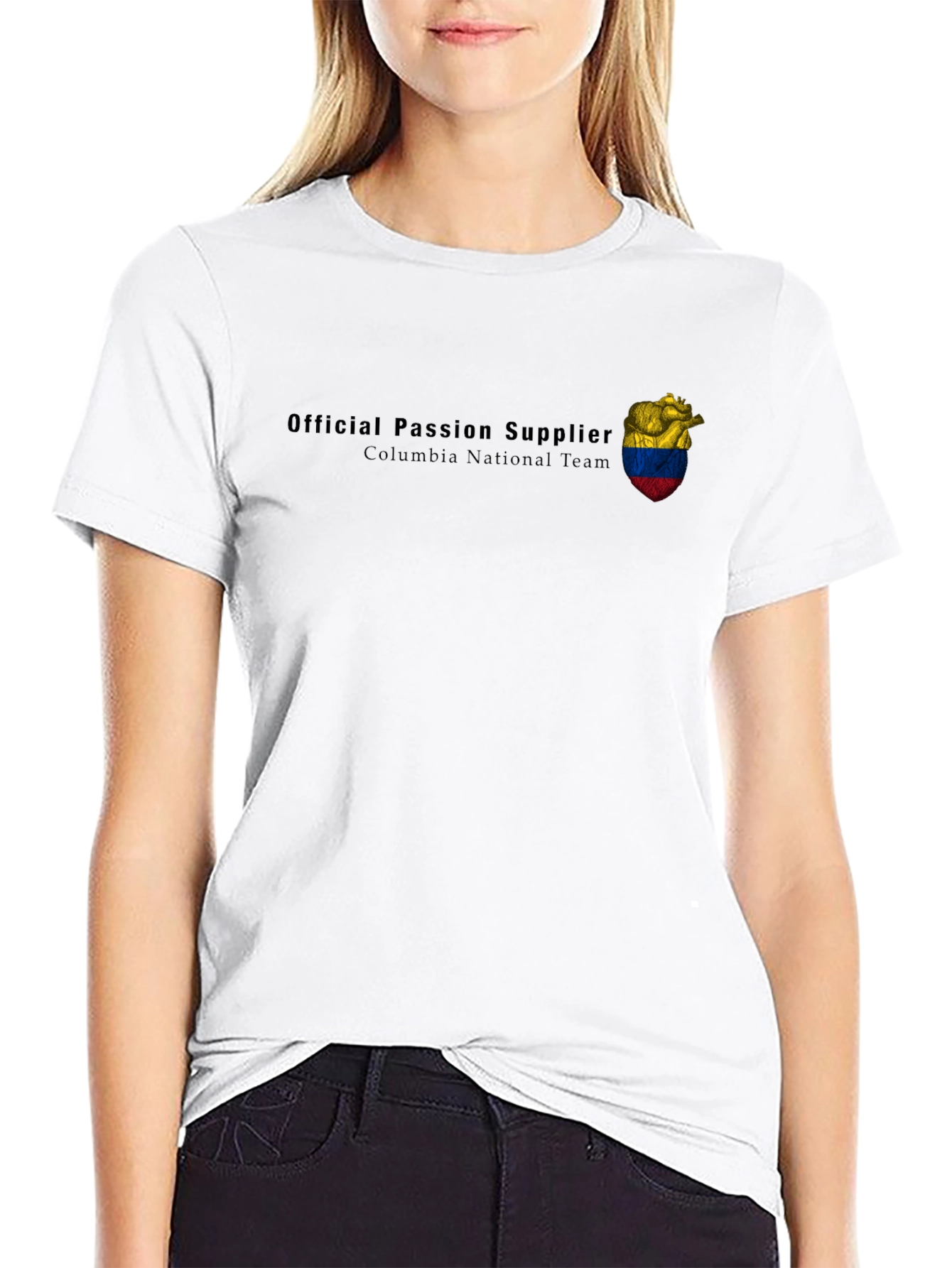 Colombia National Team Official Passion Supplier T-Shirt