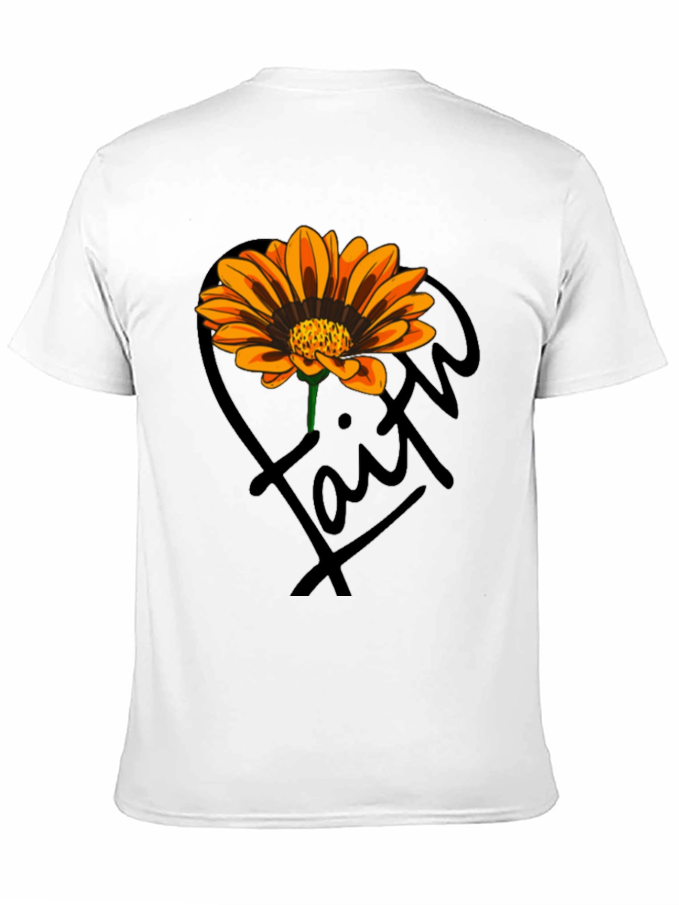 Faith Sunflower Graphic T-Shirt