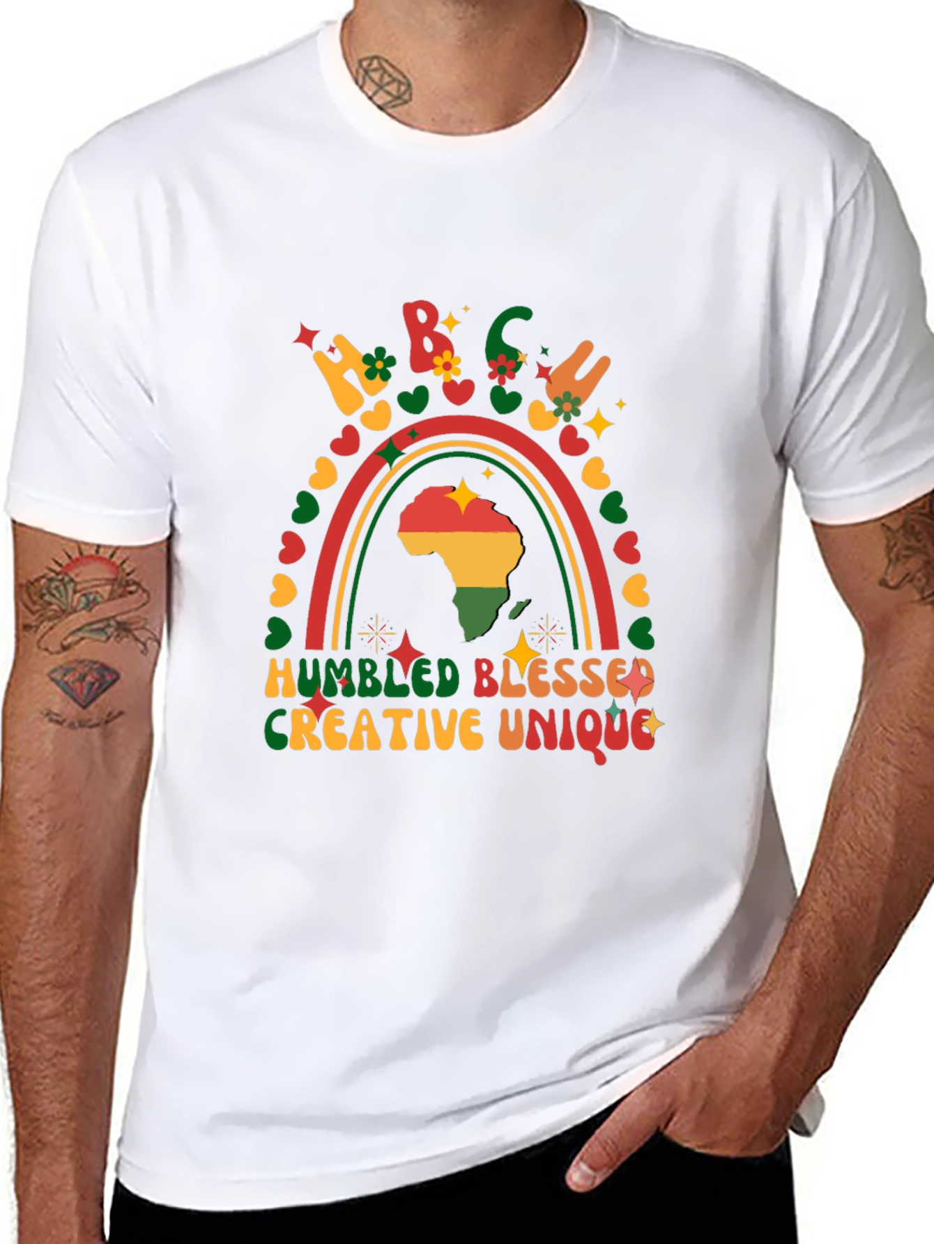 Humbled Blessed Creative Unique Black Pride T-Shirt