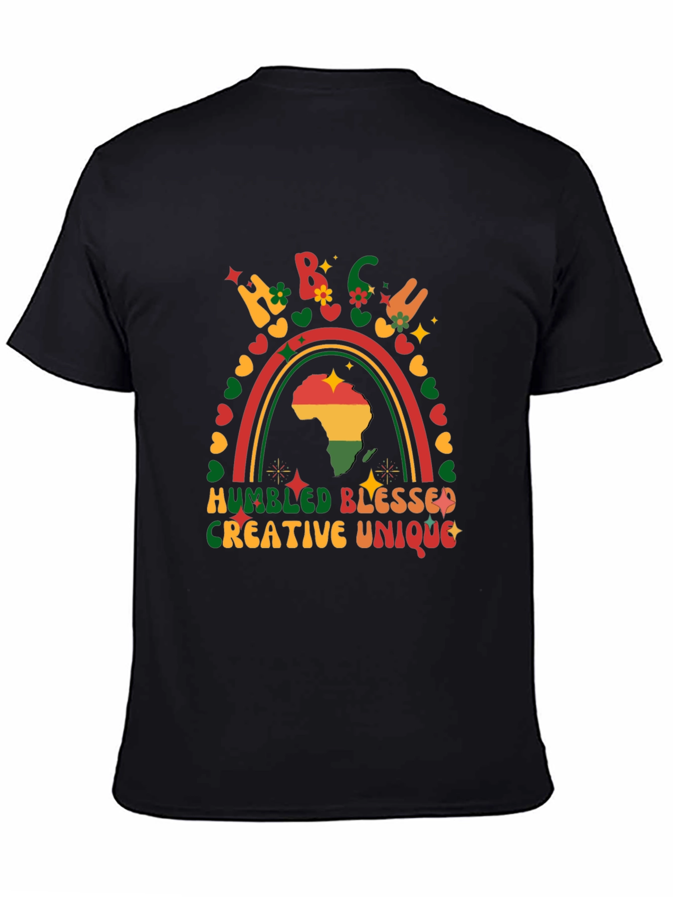 Humbled Blessed Creative Unique Black Pride T-Shirt