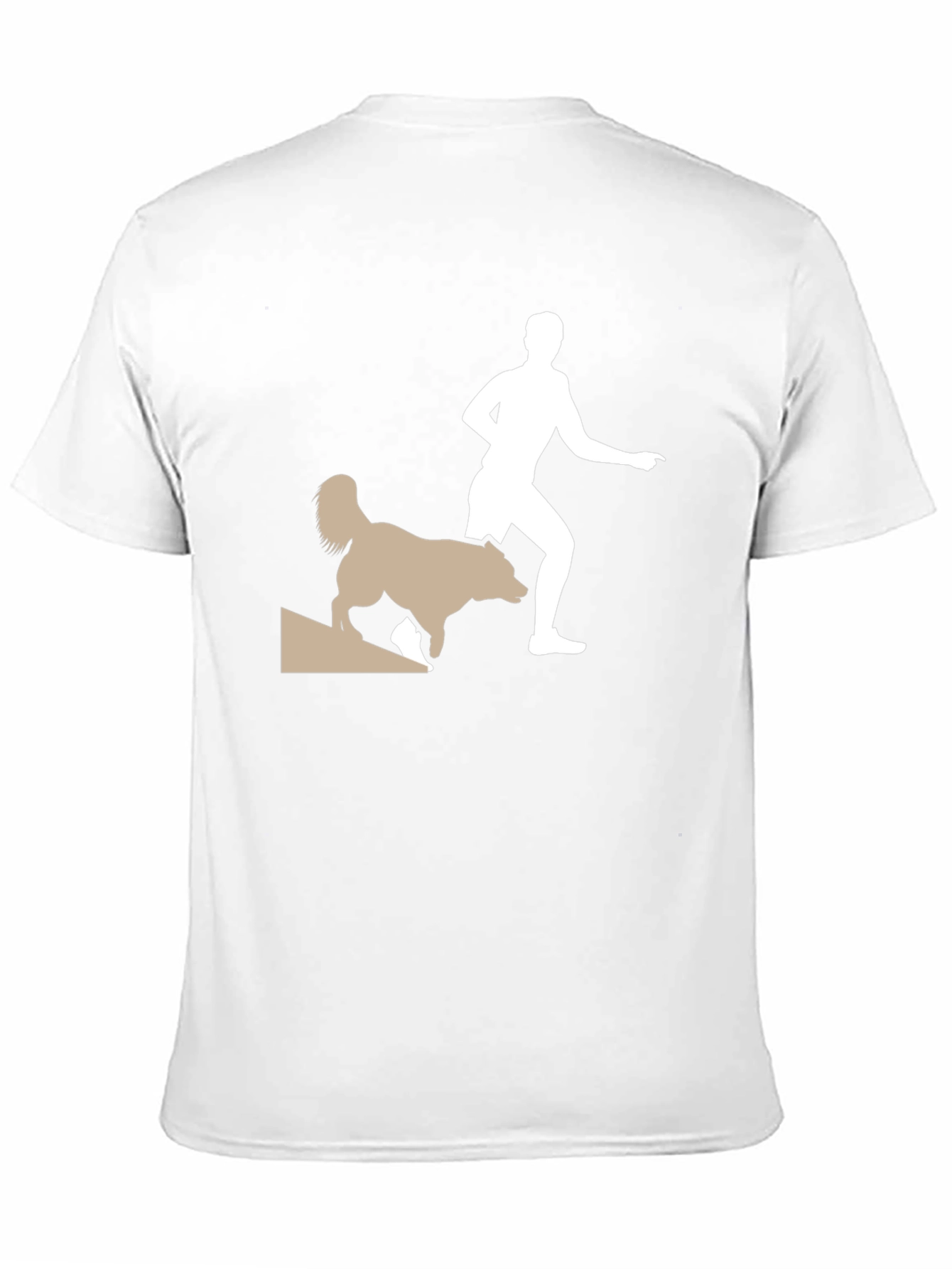 Trail Running Shirt - Man & Dog Adventure Tee