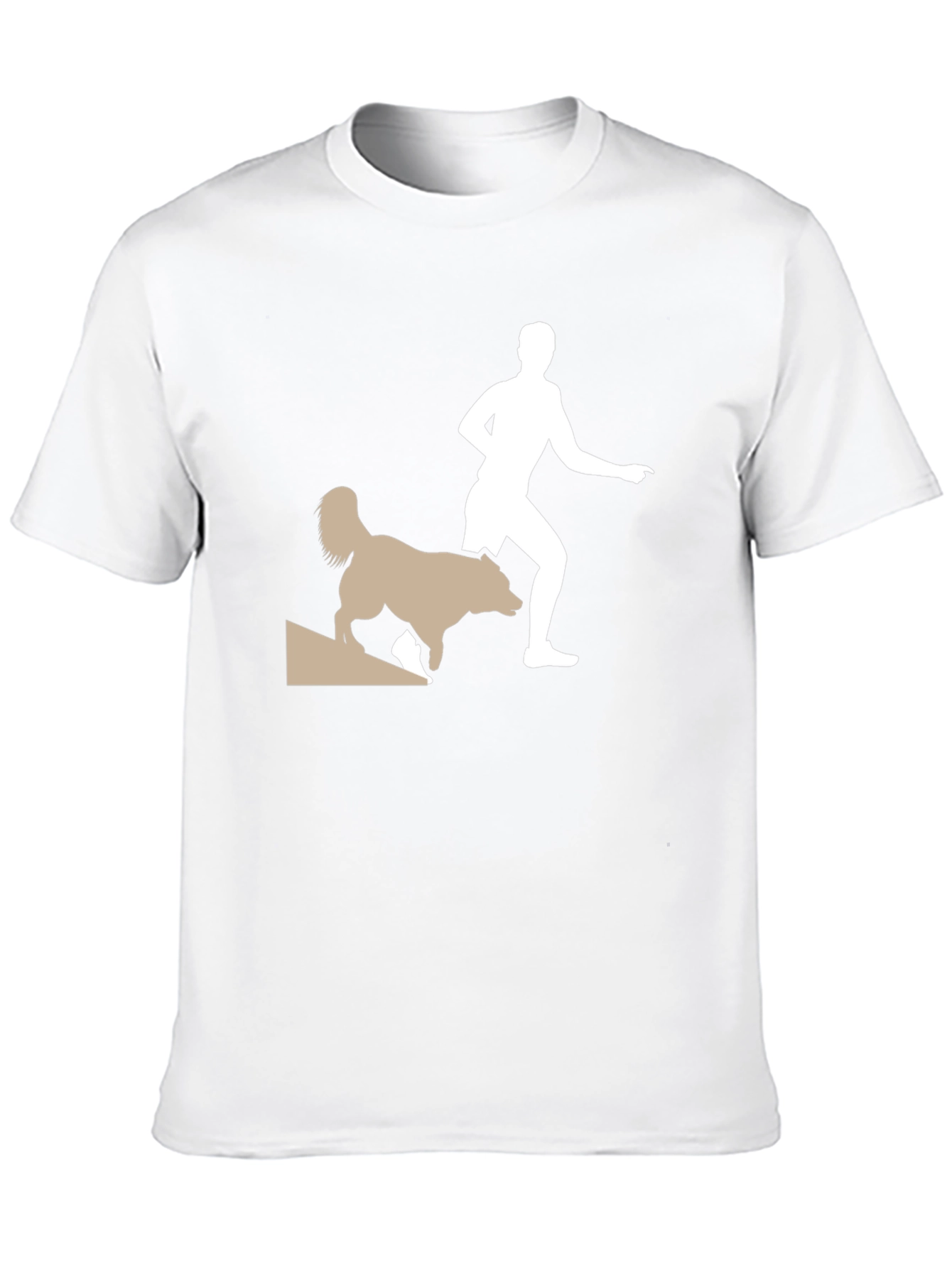 Trail Running Shirt - Man & Dog Adventure Tee