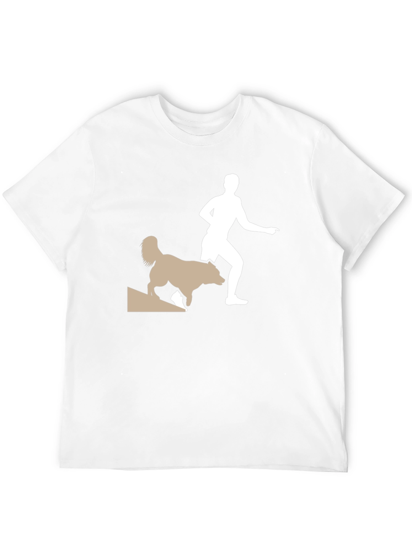 Trail Running Shirt - Man & Dog Adventure Tee