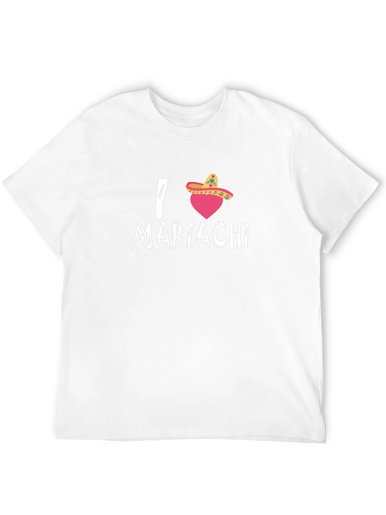 I Heart Mariachi Black T-Shirt