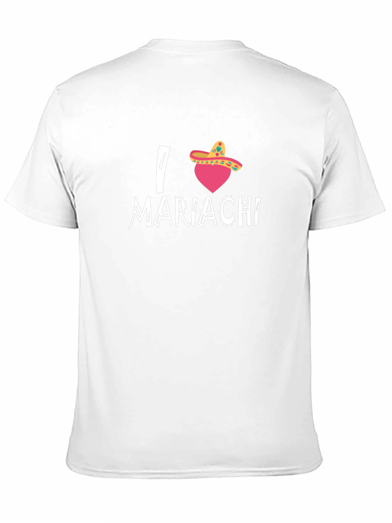 I Heart Mariachi Black T-Shirt