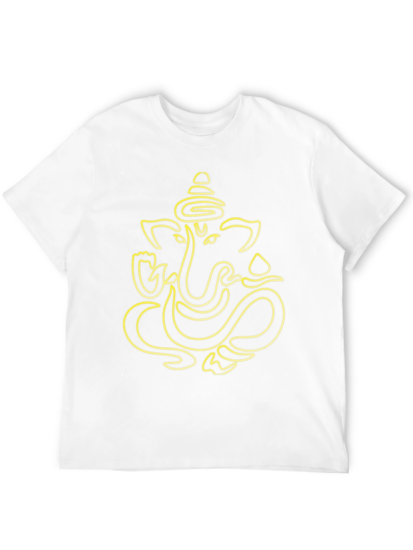Ganesha Graphic Tee - Stylish Black Cotton T-Shirt