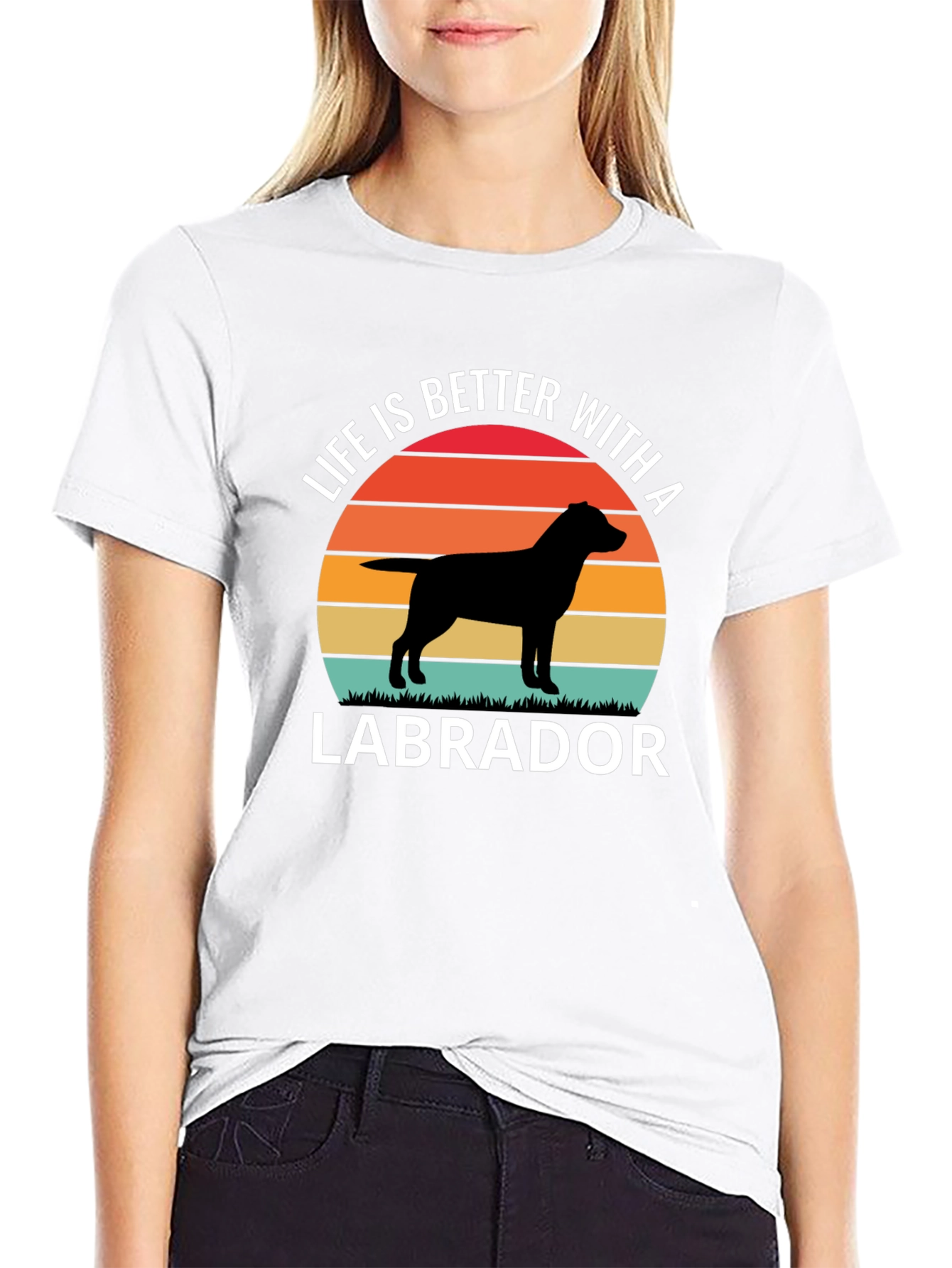 Life is Better with a Labrador T-Shirt