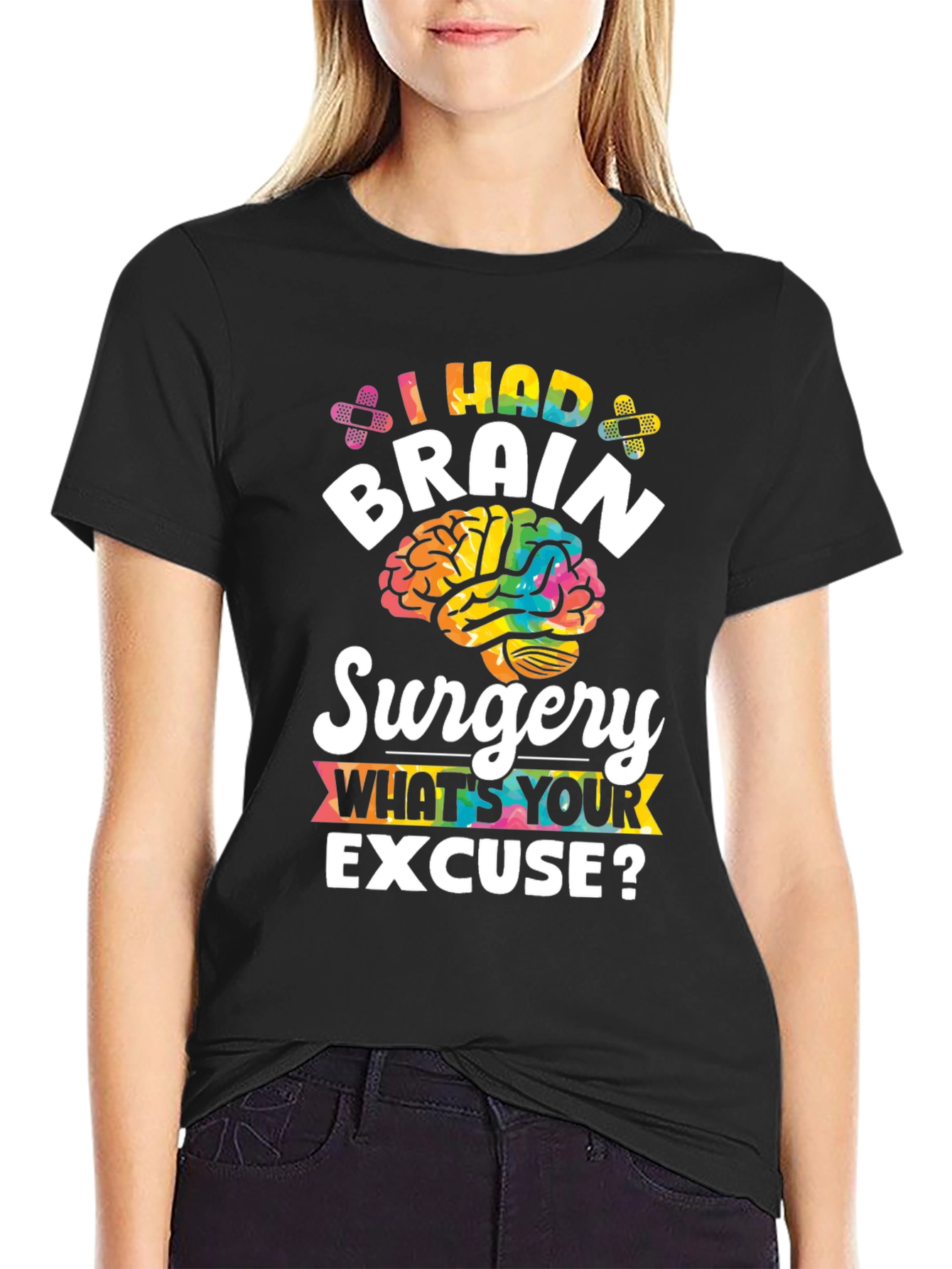 Brain Surgery Excuse T-Shirt Funny Graphic Tee