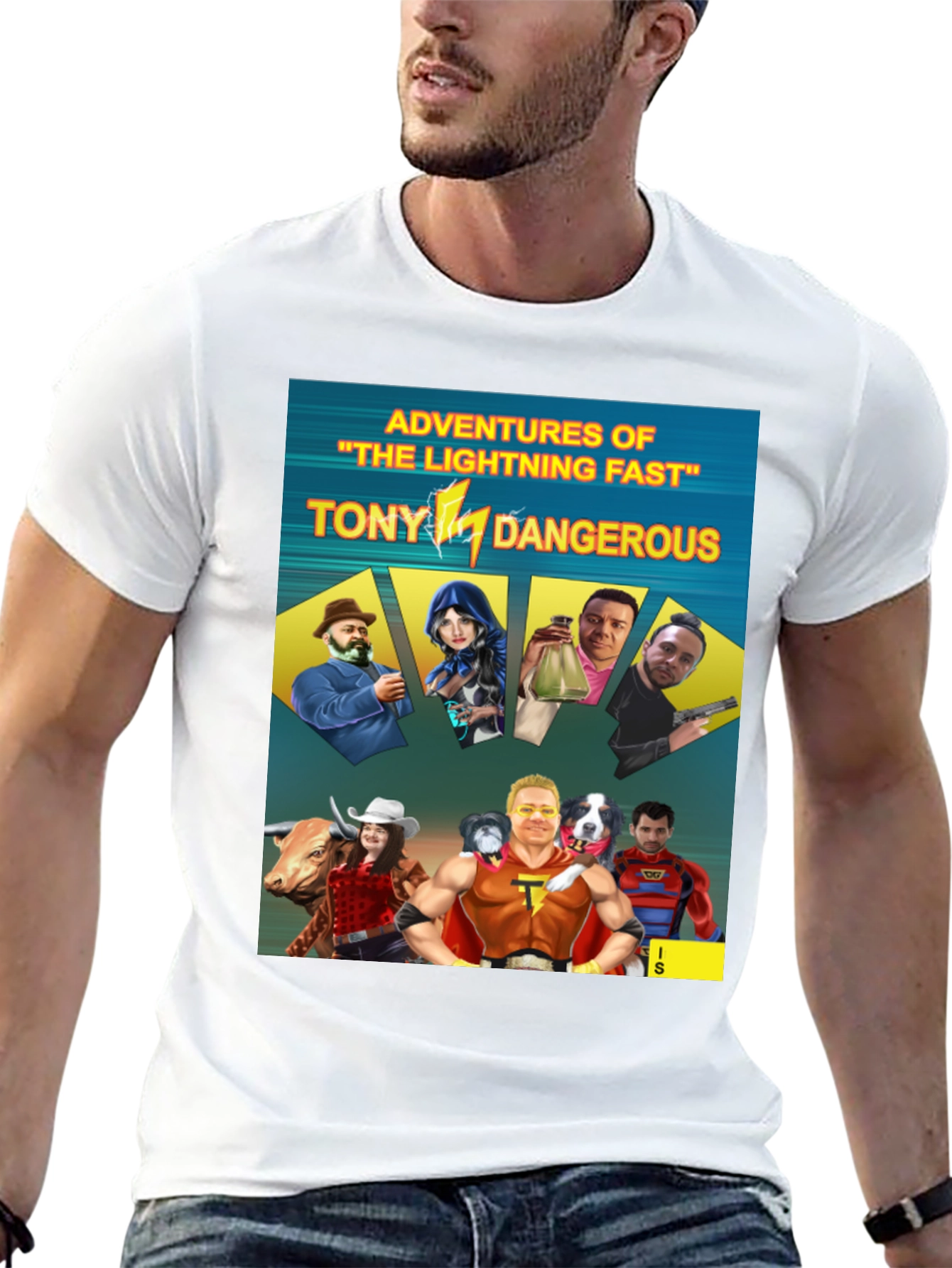 Adventures of Tony Dangerous Graphic Tee
