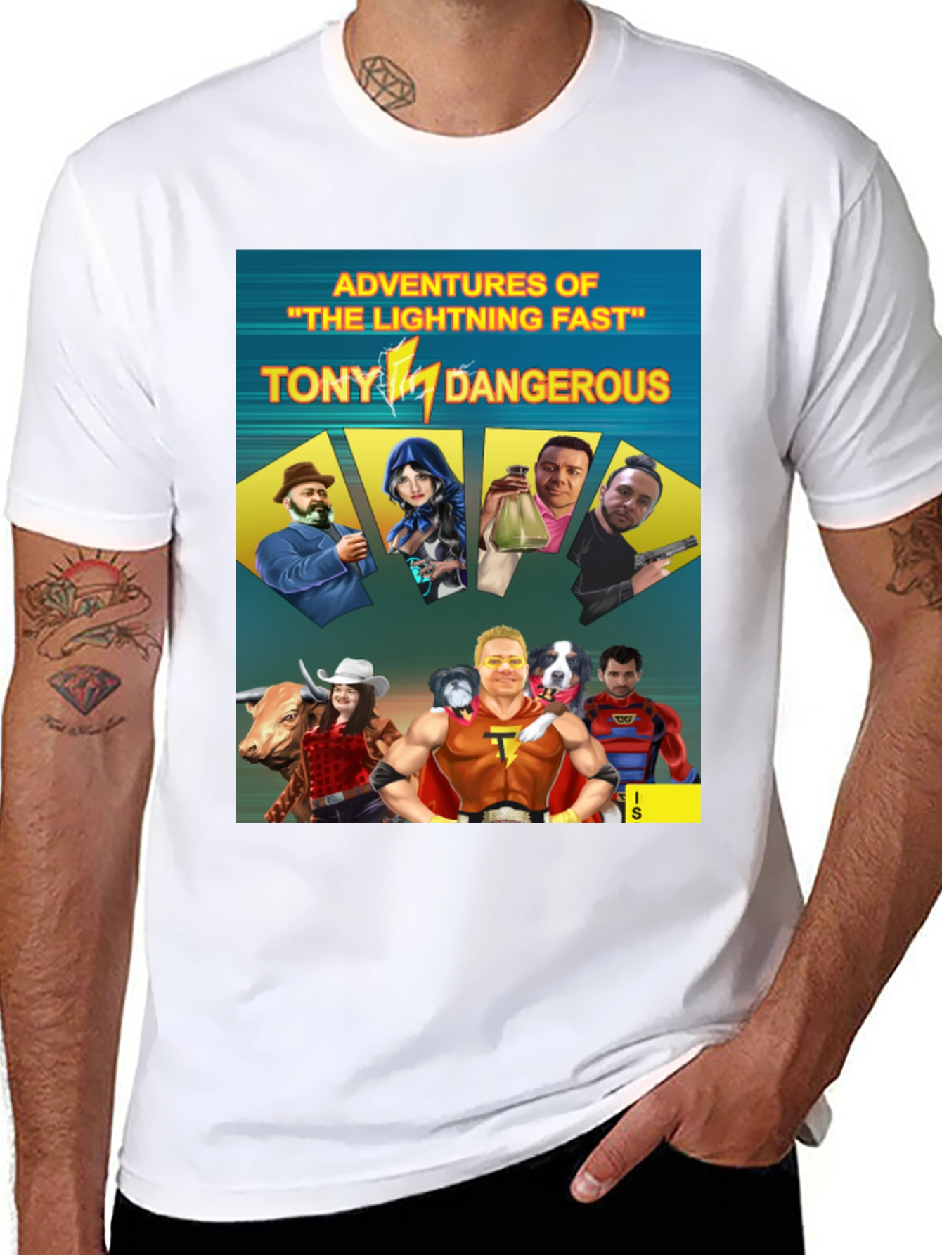 Adventures of Tony Dangerous Graphic Tee