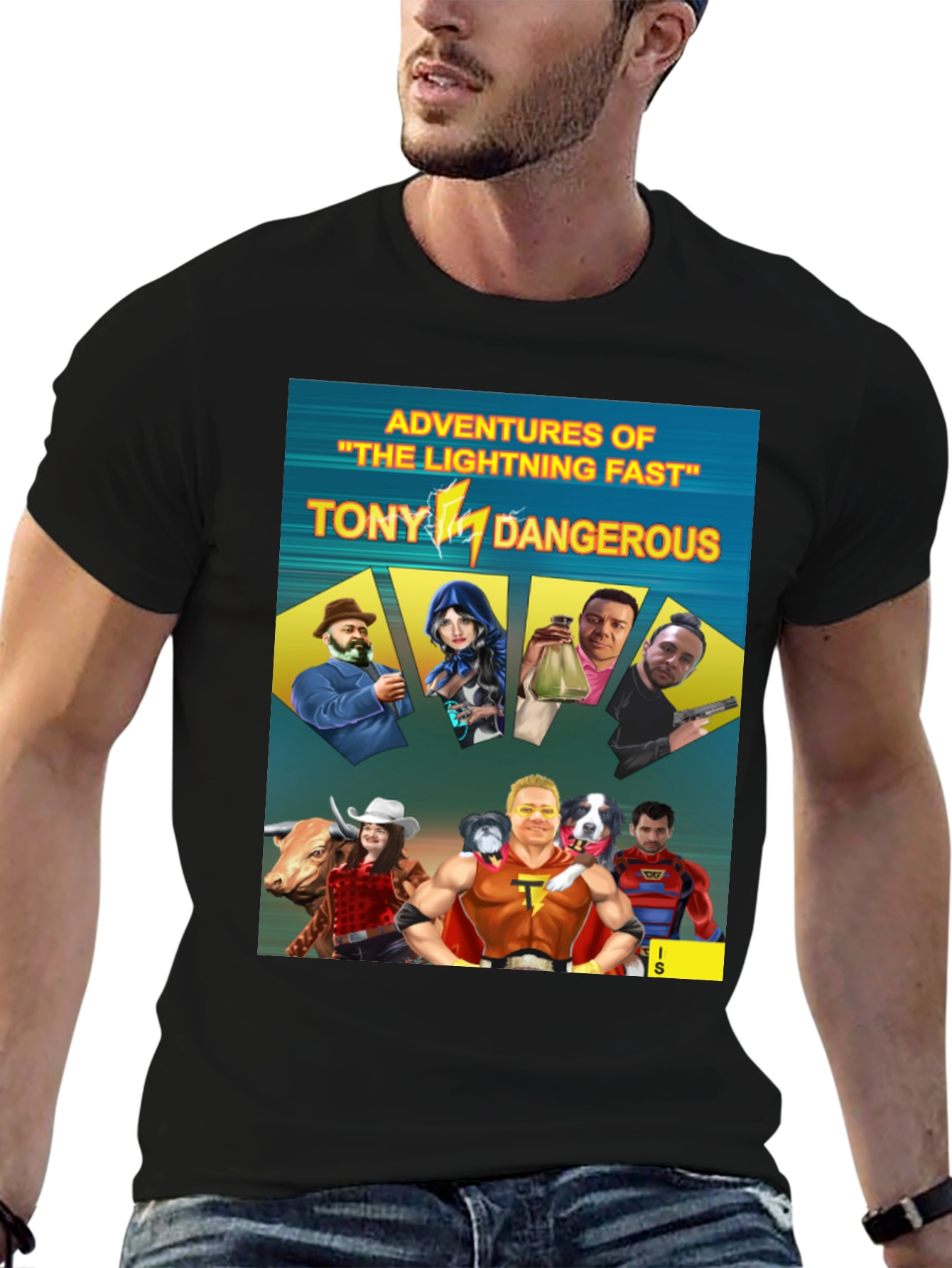 Adventures of Tony Dangerous Graphic Tee