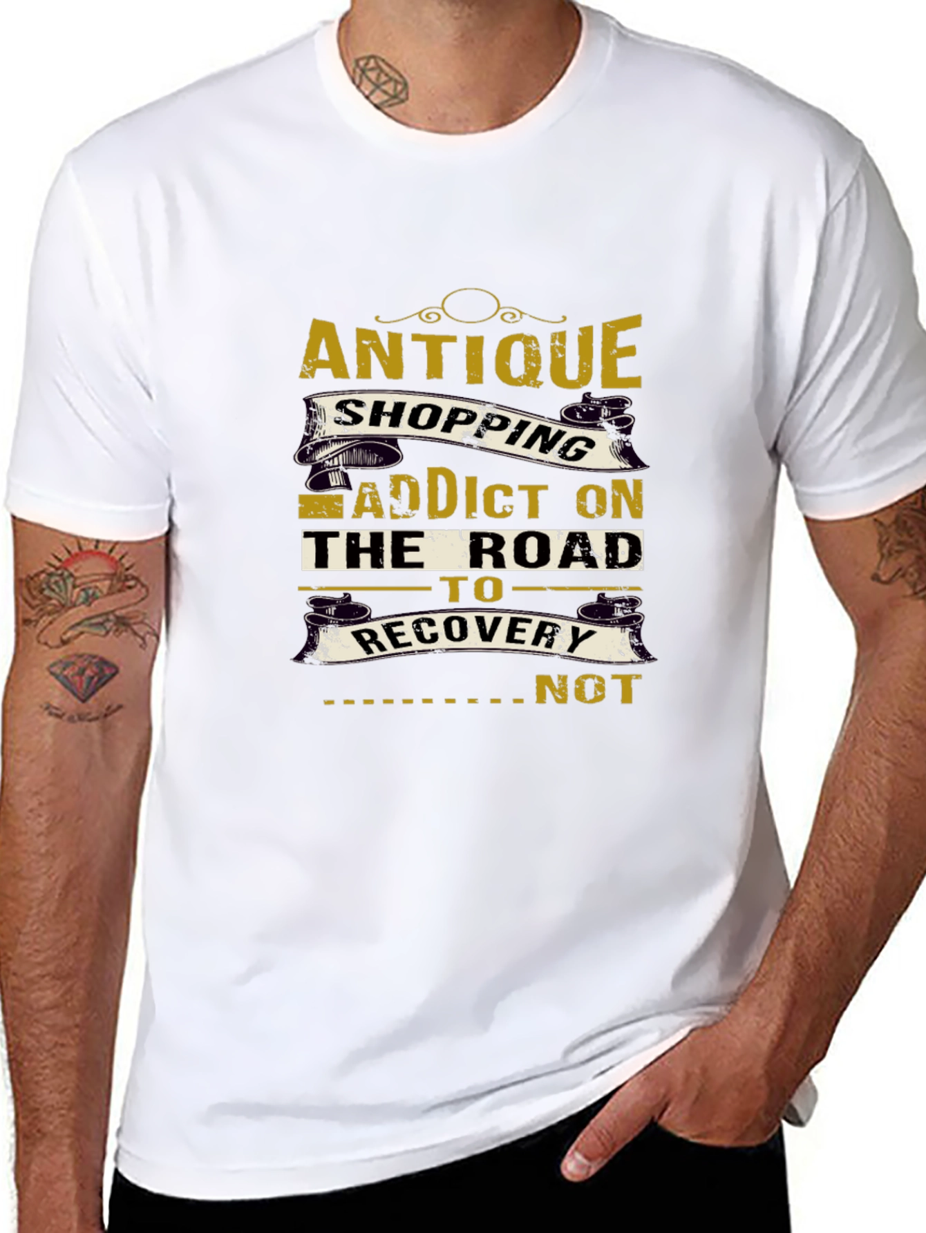 Antique Shopping Addict T-Shirt