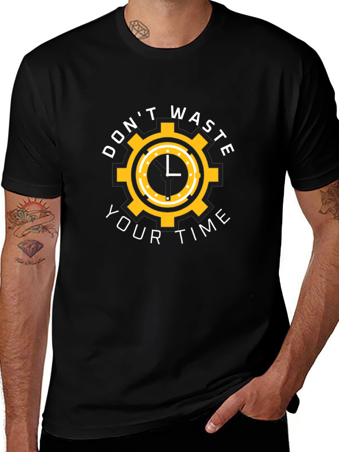 Dont Waste Your Time Graphic T-Shirt