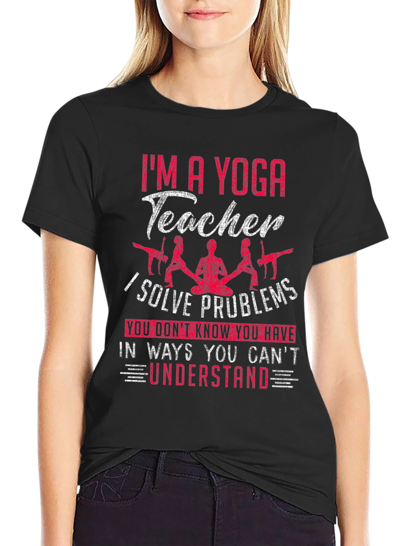 Yoga Teacher Graphic T-Shirt