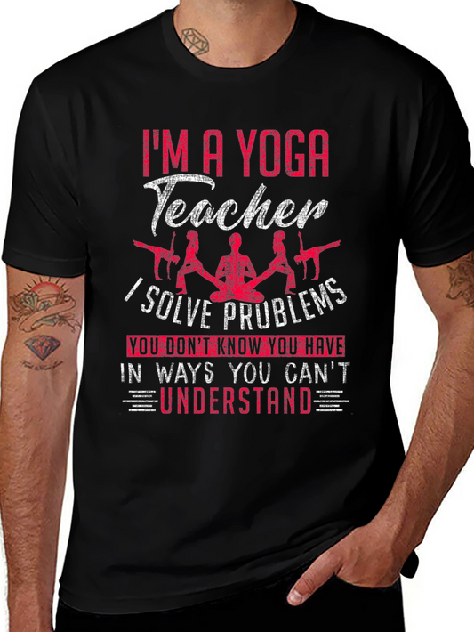 Yoga Teacher Graphic T-Shirt