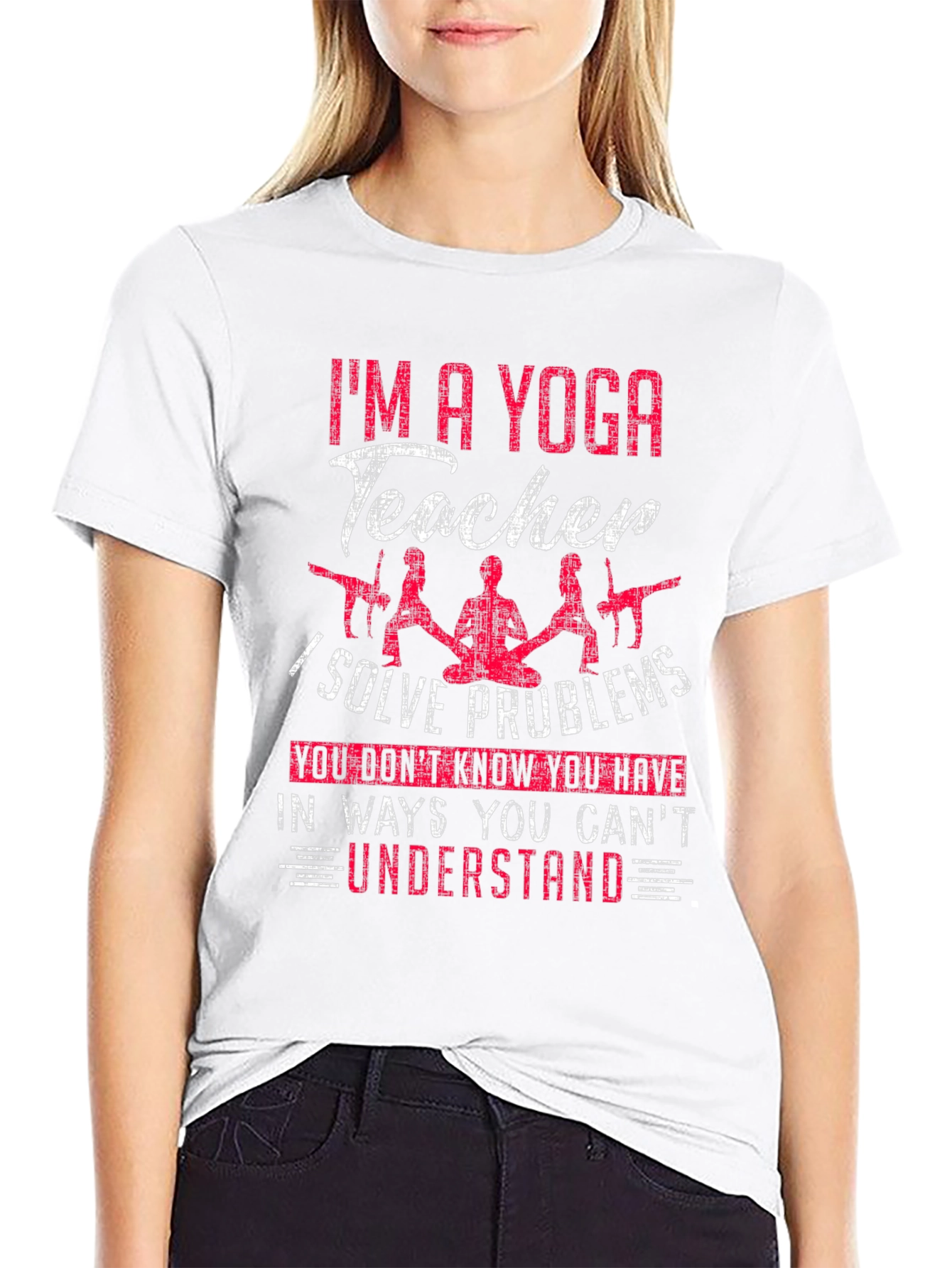Yoga Teacher Graphic T-Shirt