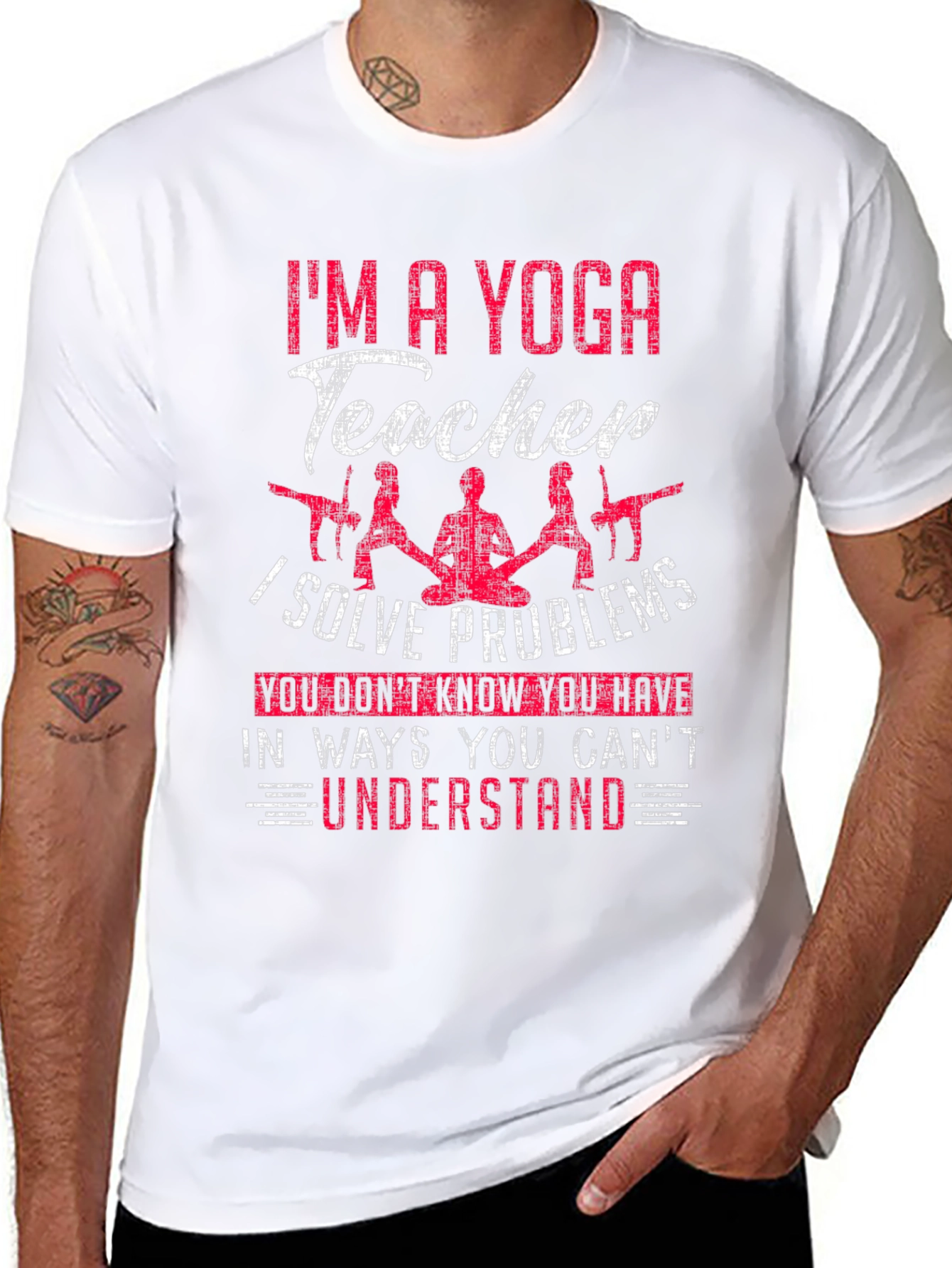 Yoga Teacher Graphic T-Shirt