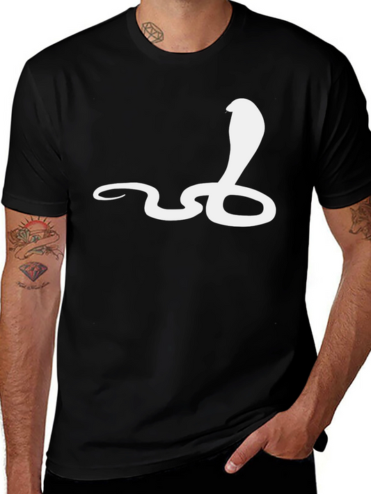 Cobra Graphic T-Shirt - Mens Crew Neck