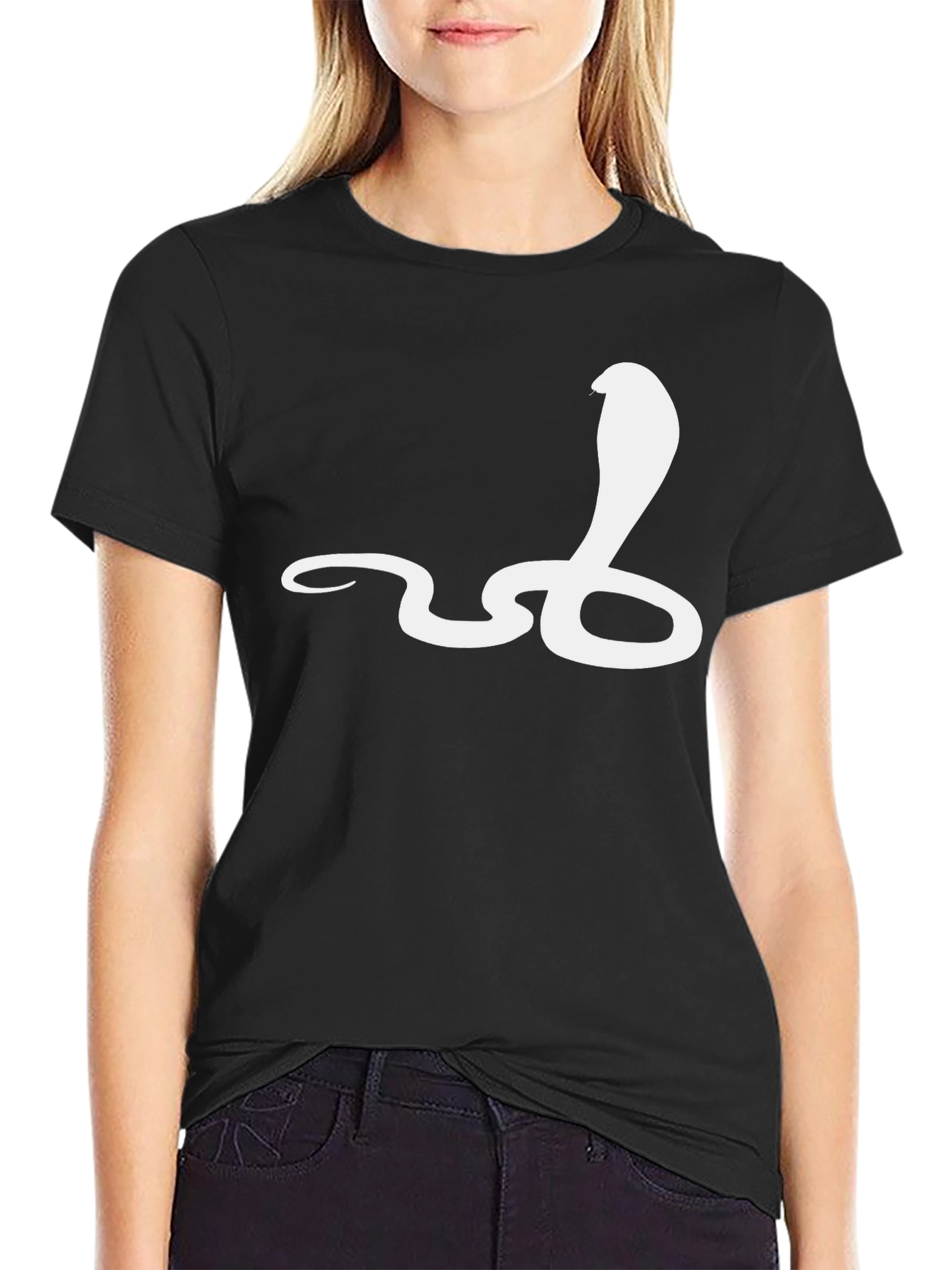 Cobra Graphic T-Shirt - Mens Crew Neck