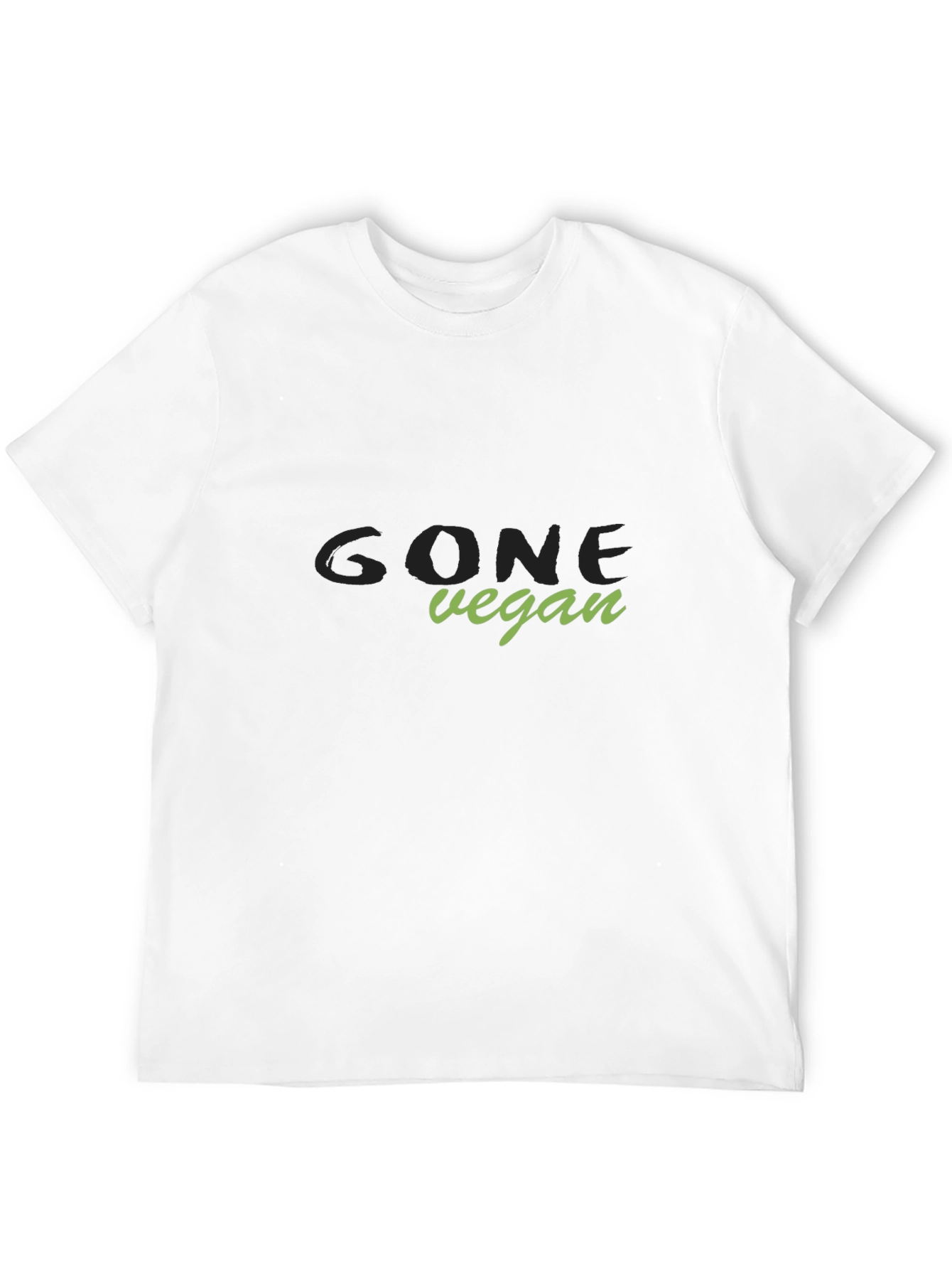 Gone Vegan Graphic Tee - Black Vegan T-Shirt