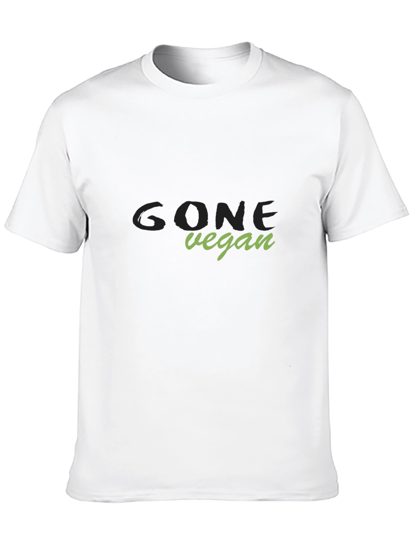 Gone Vegan Graphic Tee - Black Vegan T-Shirt