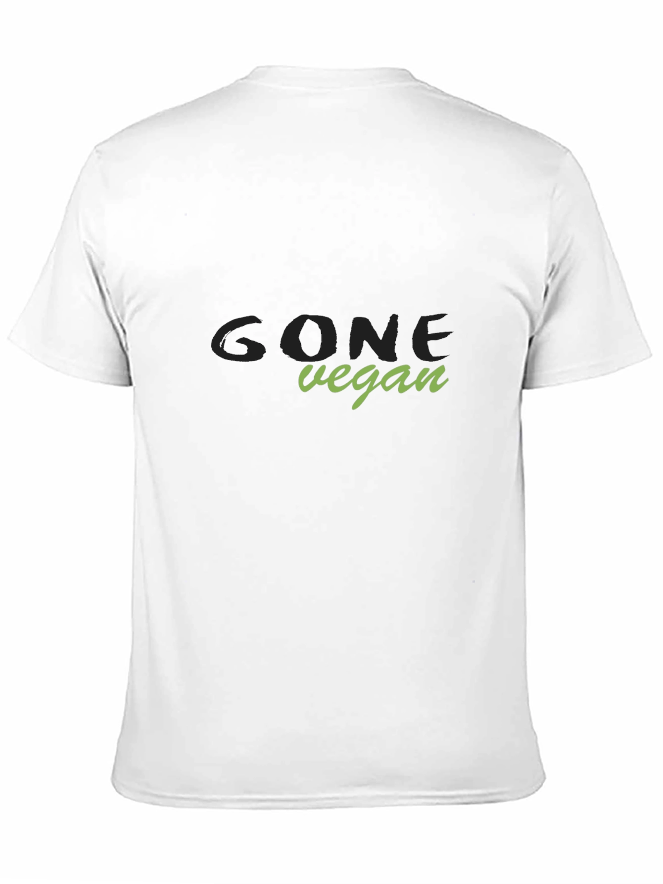 Gone Vegan Graphic Tee - Black Vegan T-Shirt