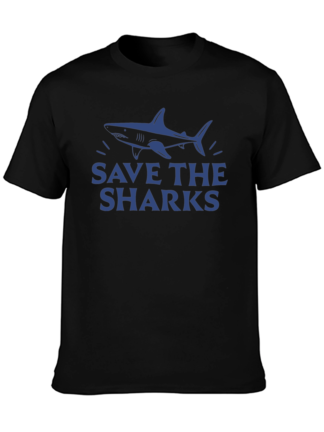 Save the Sharks T-Shirt - Black