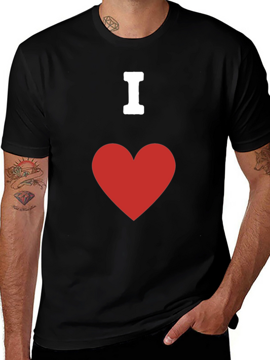I Heart Graphic Tee - Classic Cotton Comfort