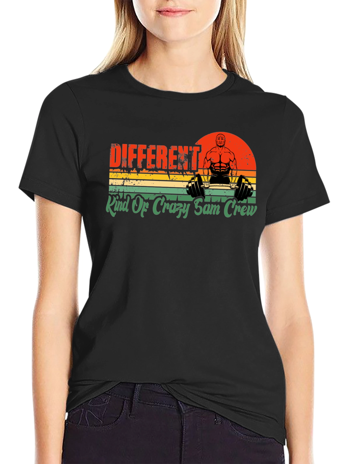 Different Kind Of Crazy Sam Crew T-Shirt