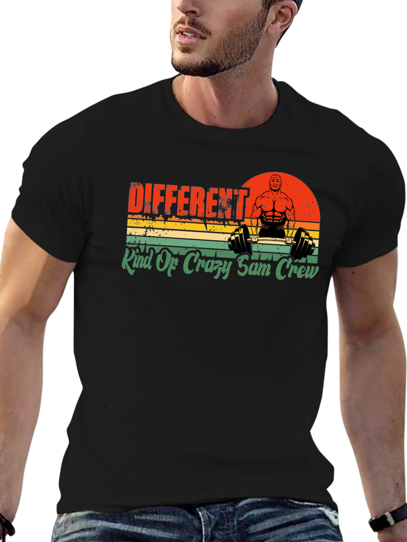 Different Kind Of Crazy Sam Crew T-Shirt