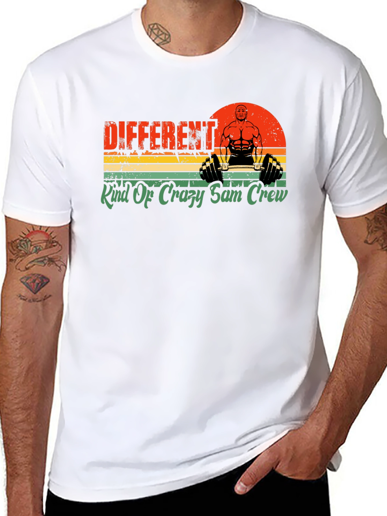 Different Kind Of Crazy Sam Crew T-Shirt