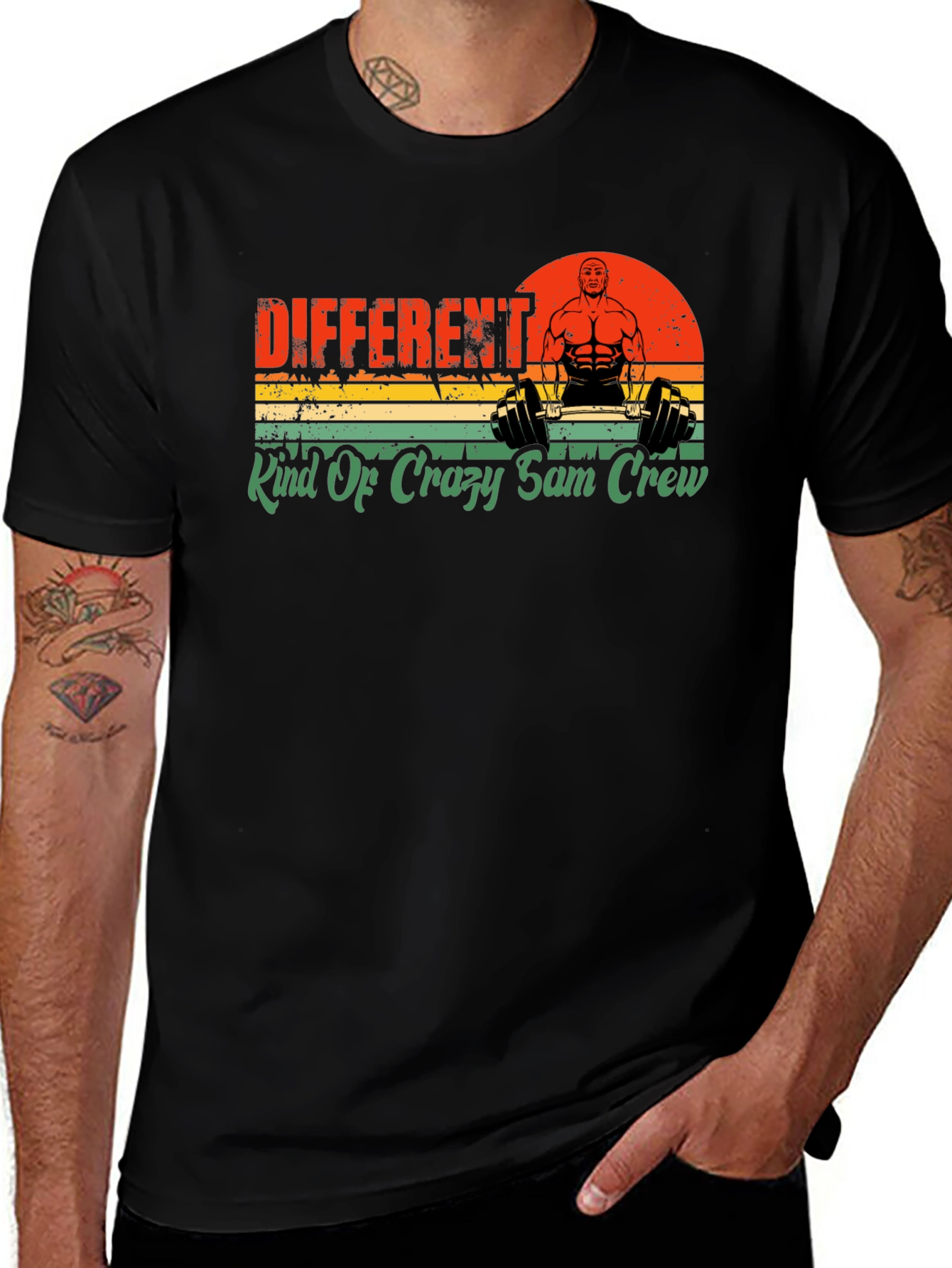 Different Kind Of Crazy Sam Crew T-Shirt