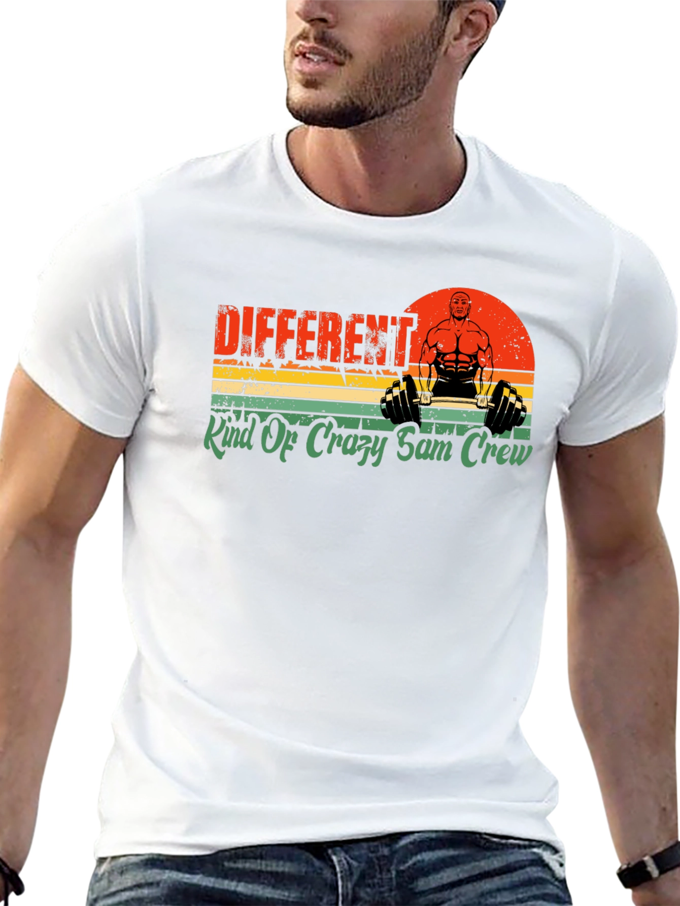 Different Kind Of Crazy Sam Crew T-Shirt