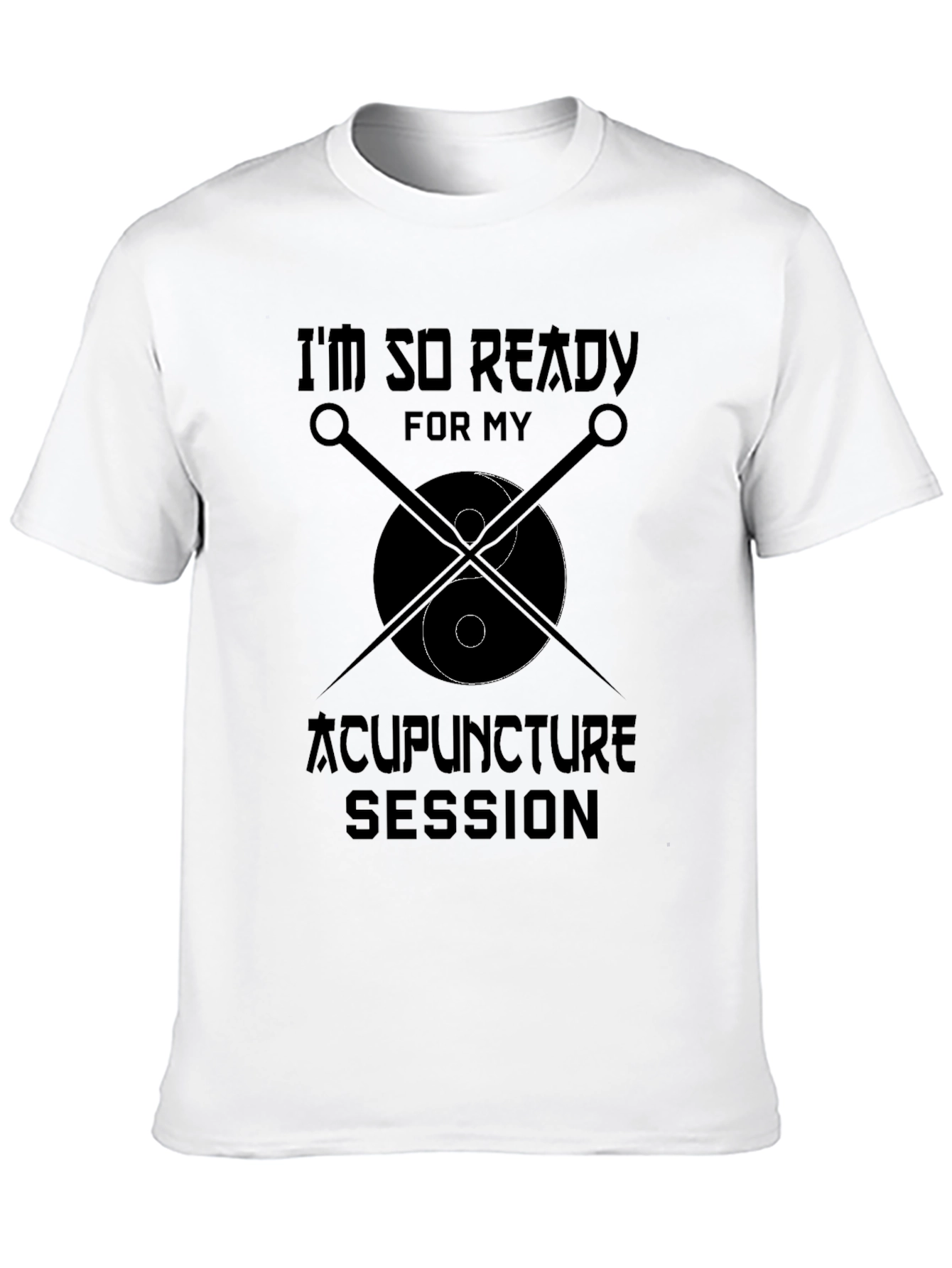 Acupuncture Session T-Shirt: Relax & Unwind