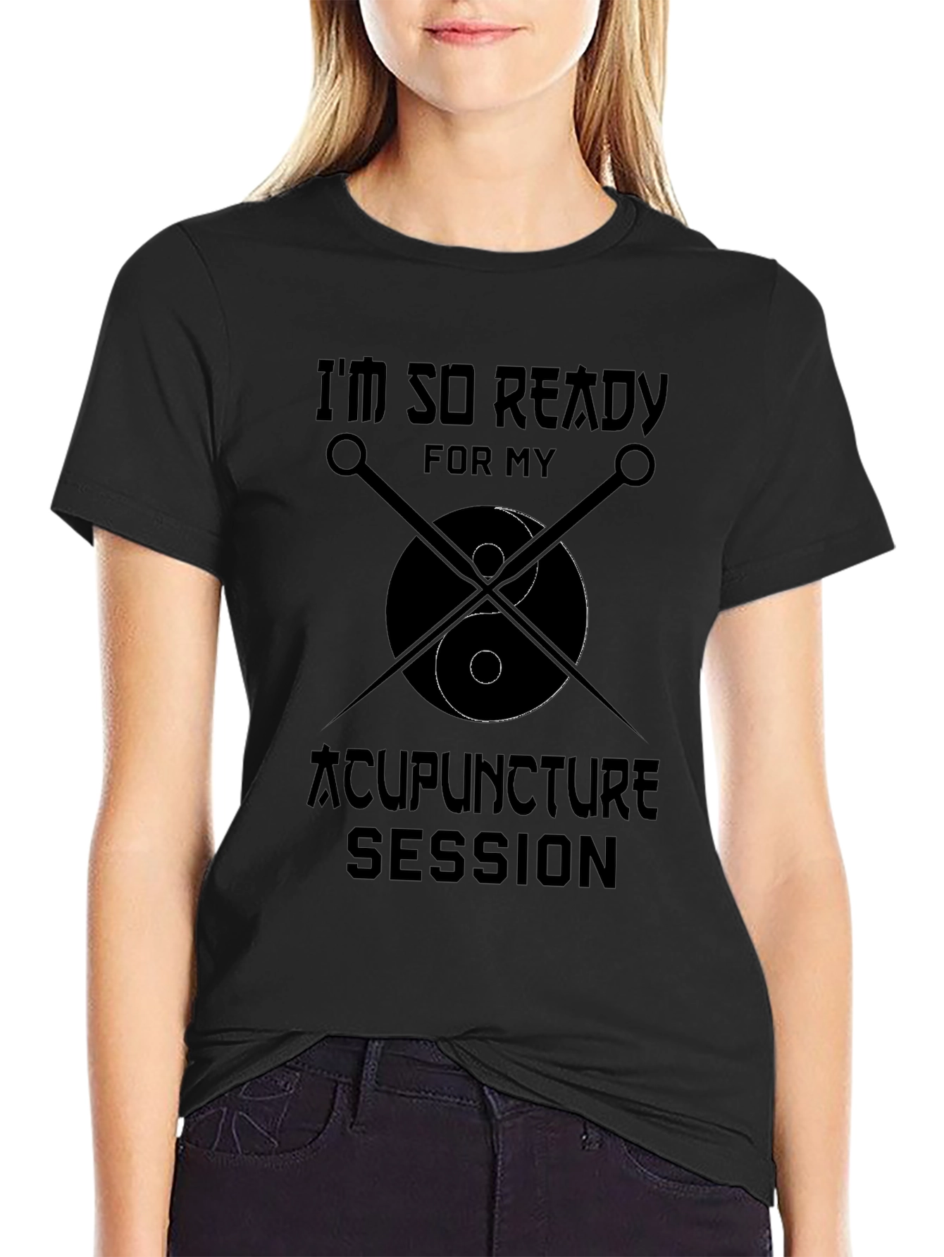 Acupuncture Session T-Shirt: Relax & Unwind