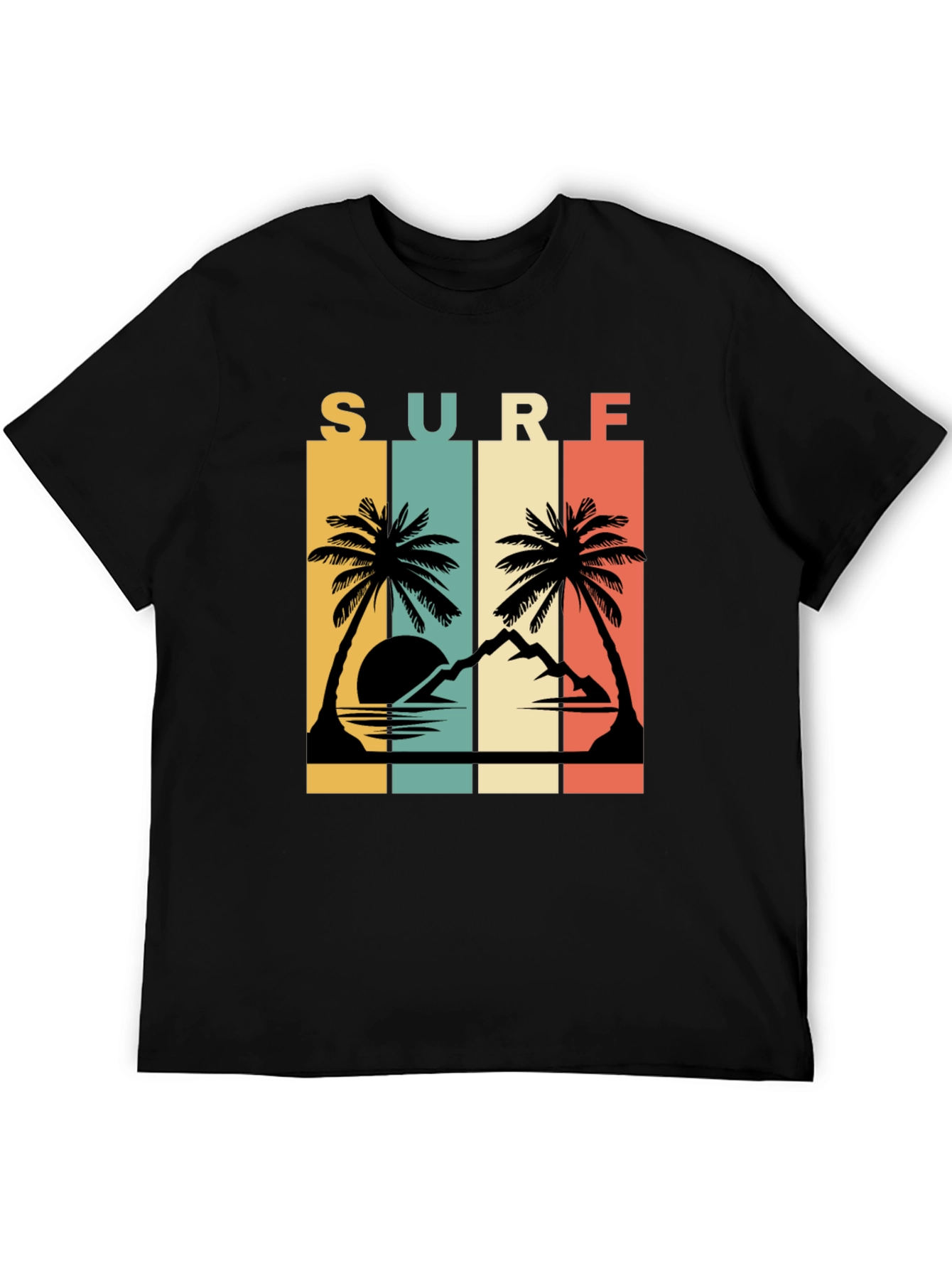 Retro Surf Palms Tee