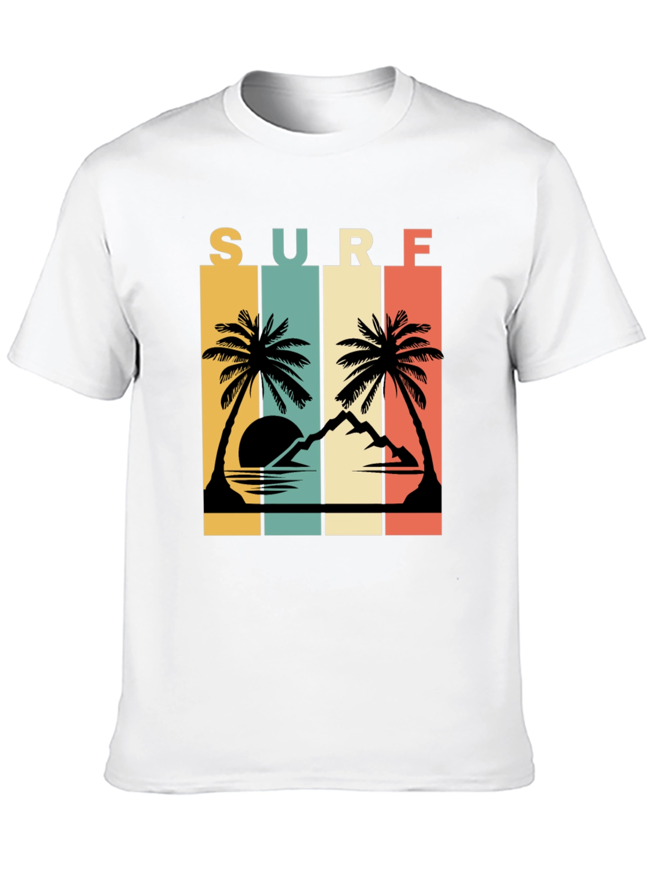 Retro Surf Palms Tee