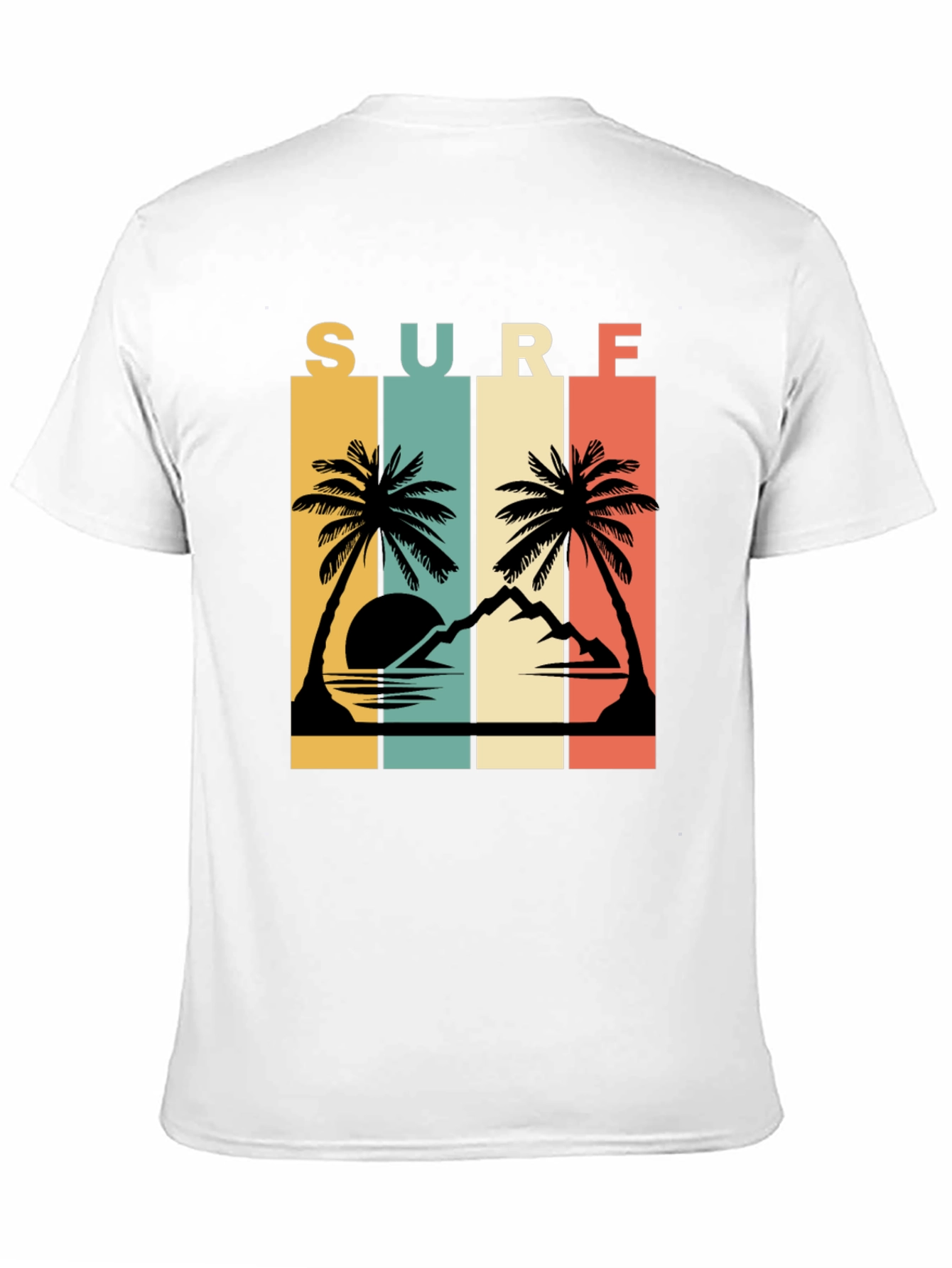 Retro Surf Palms Tee